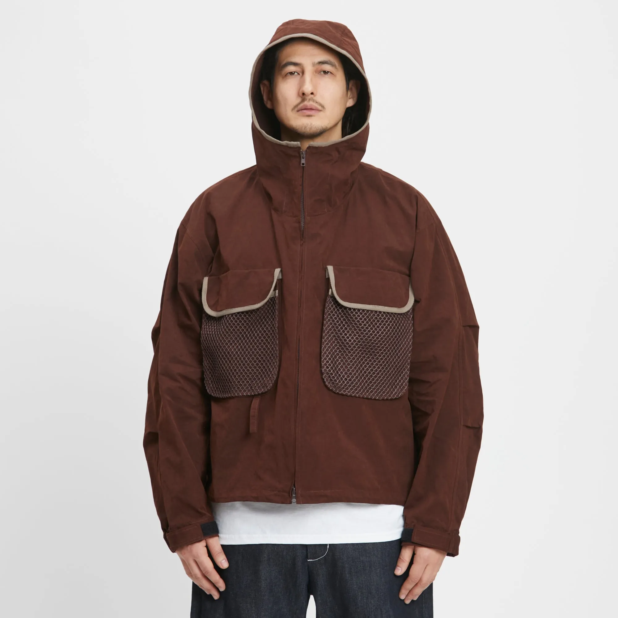 Wading Jacket - Brown Cotton/Nylon sold by S.K. Manor Hill product image thumbnail 3