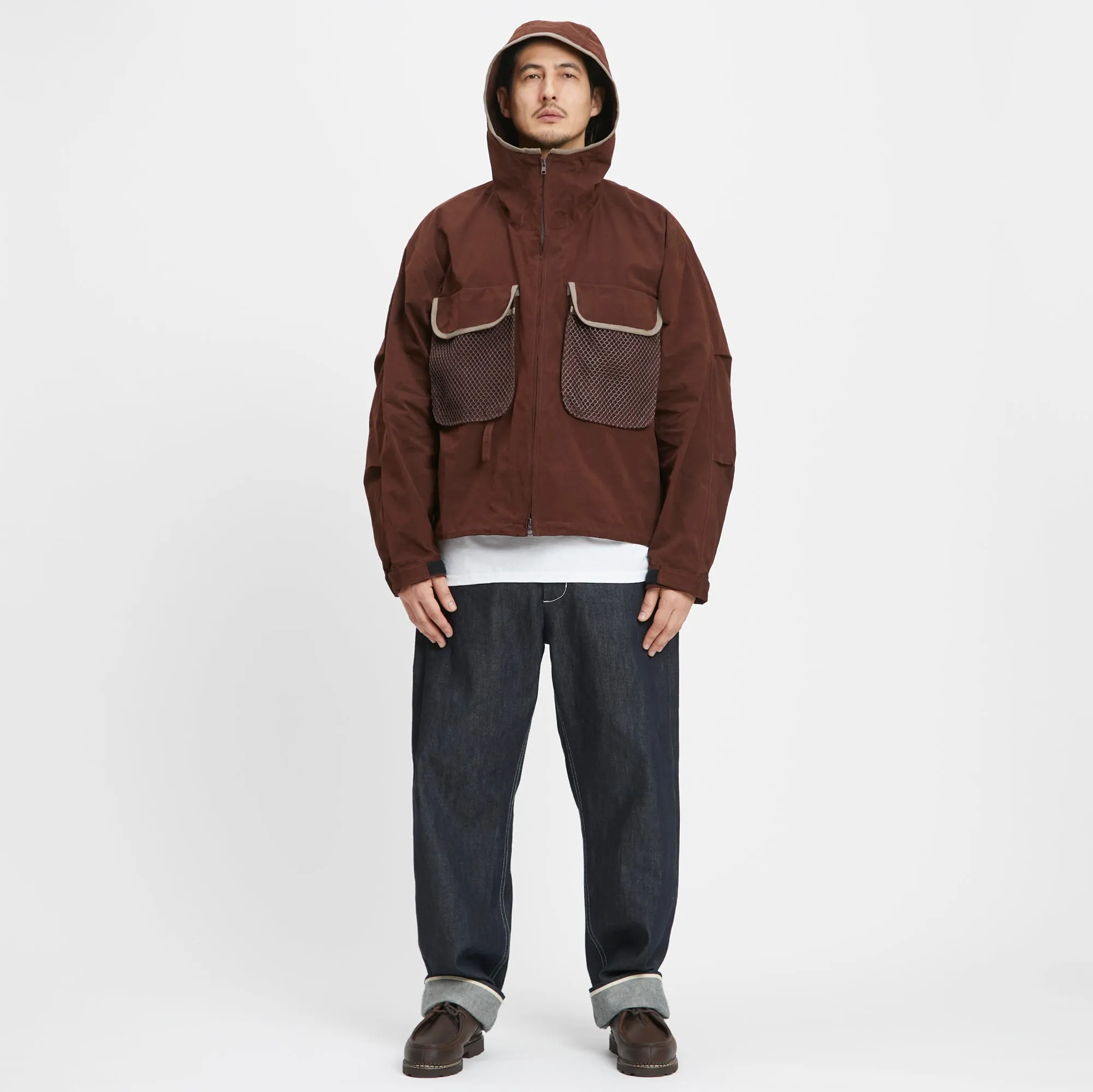 Wading Jacket - Brown Cotton/Nylon sold by S.K. Manor Hill product image thumbnail 2