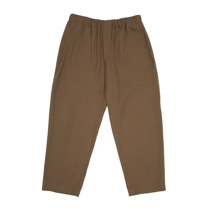 Tilt Pant - Taupe Wool made by S.K. Manor Hill