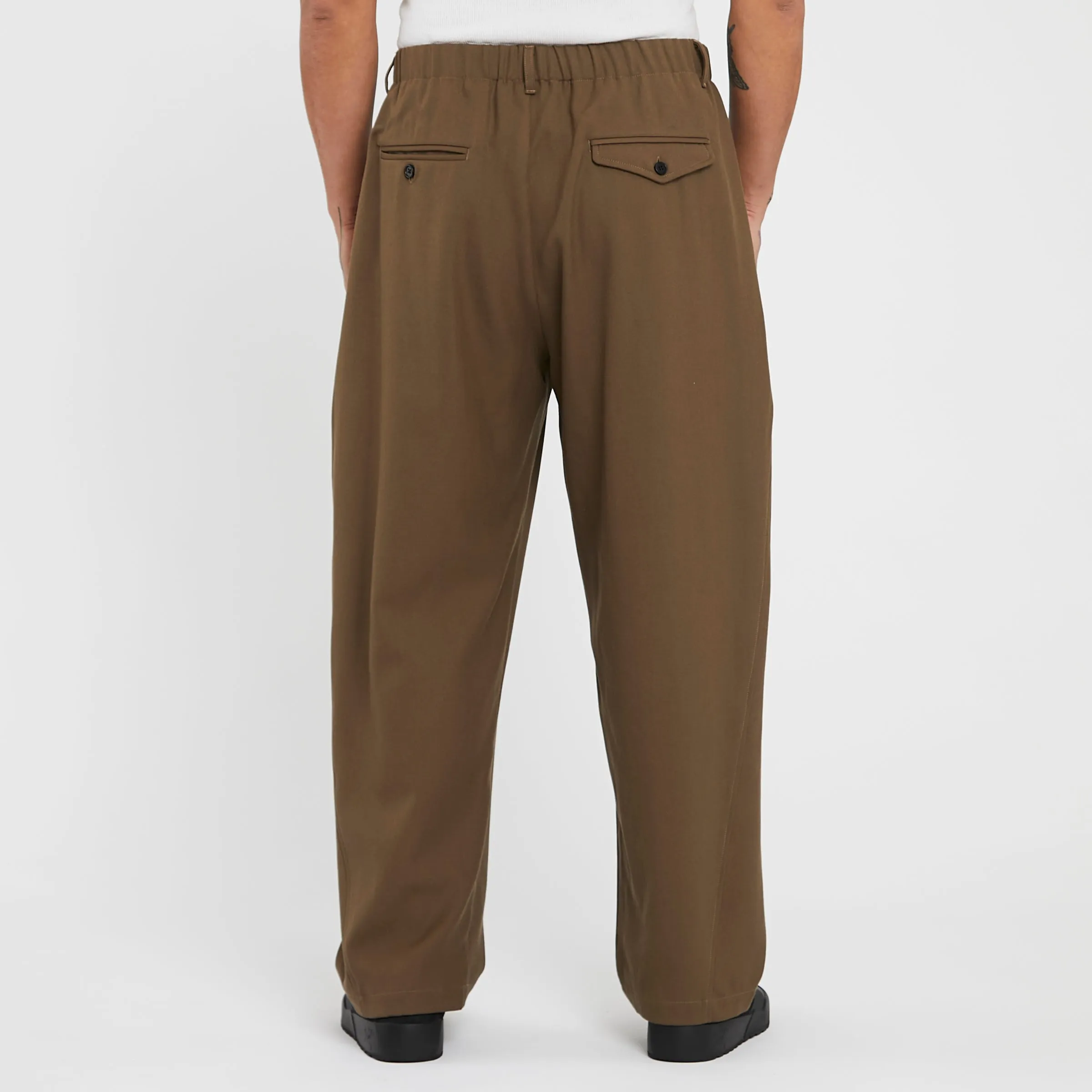 Tilt Pant - Taupe Wool sold by S.K. Manor Hill product image thumbnail 5