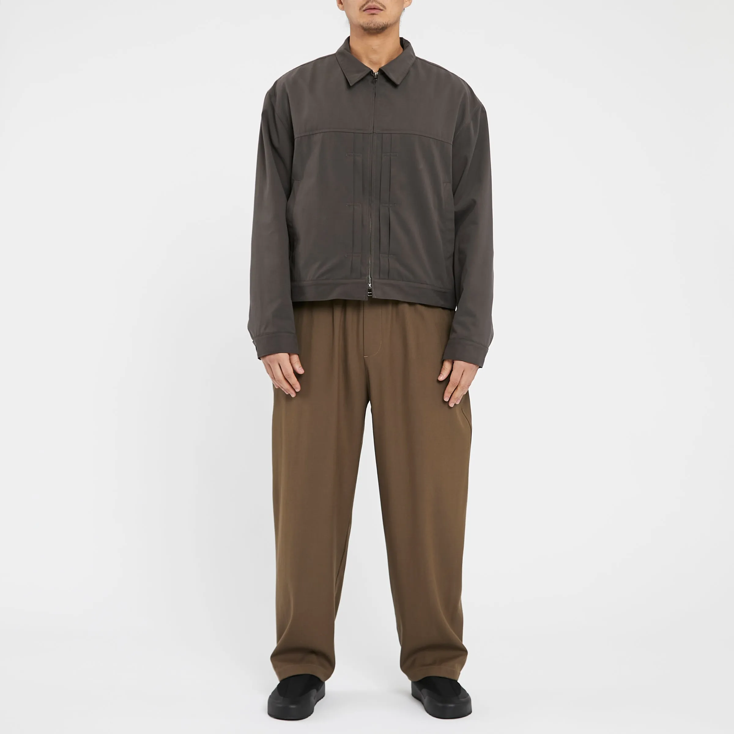 Tilt Pant - Taupe Wool sold by S.K. Manor Hill product image thumbnail 2