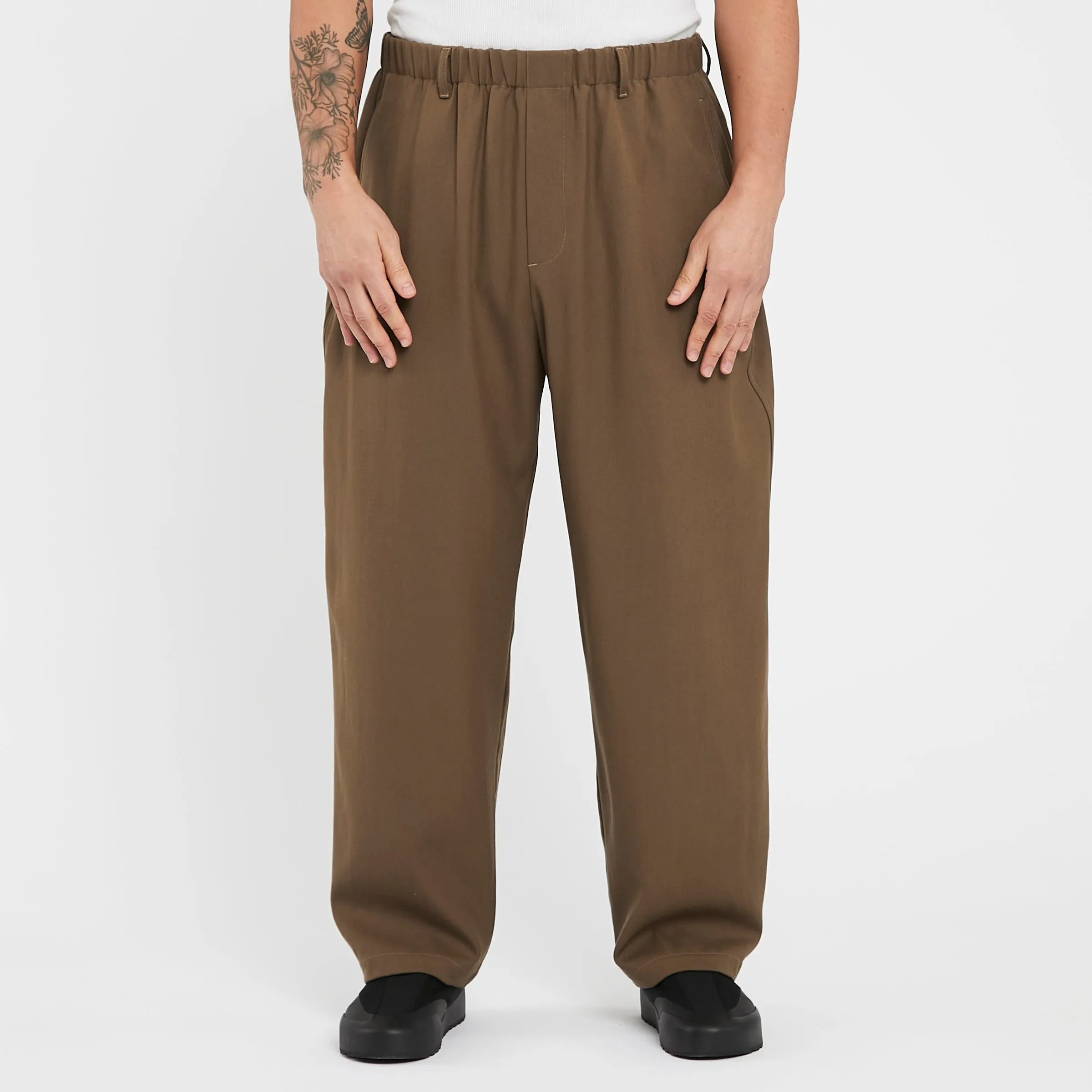 Tilt Pant - Taupe Wool sold by S.K. Manor Hill product image thumbnail 3