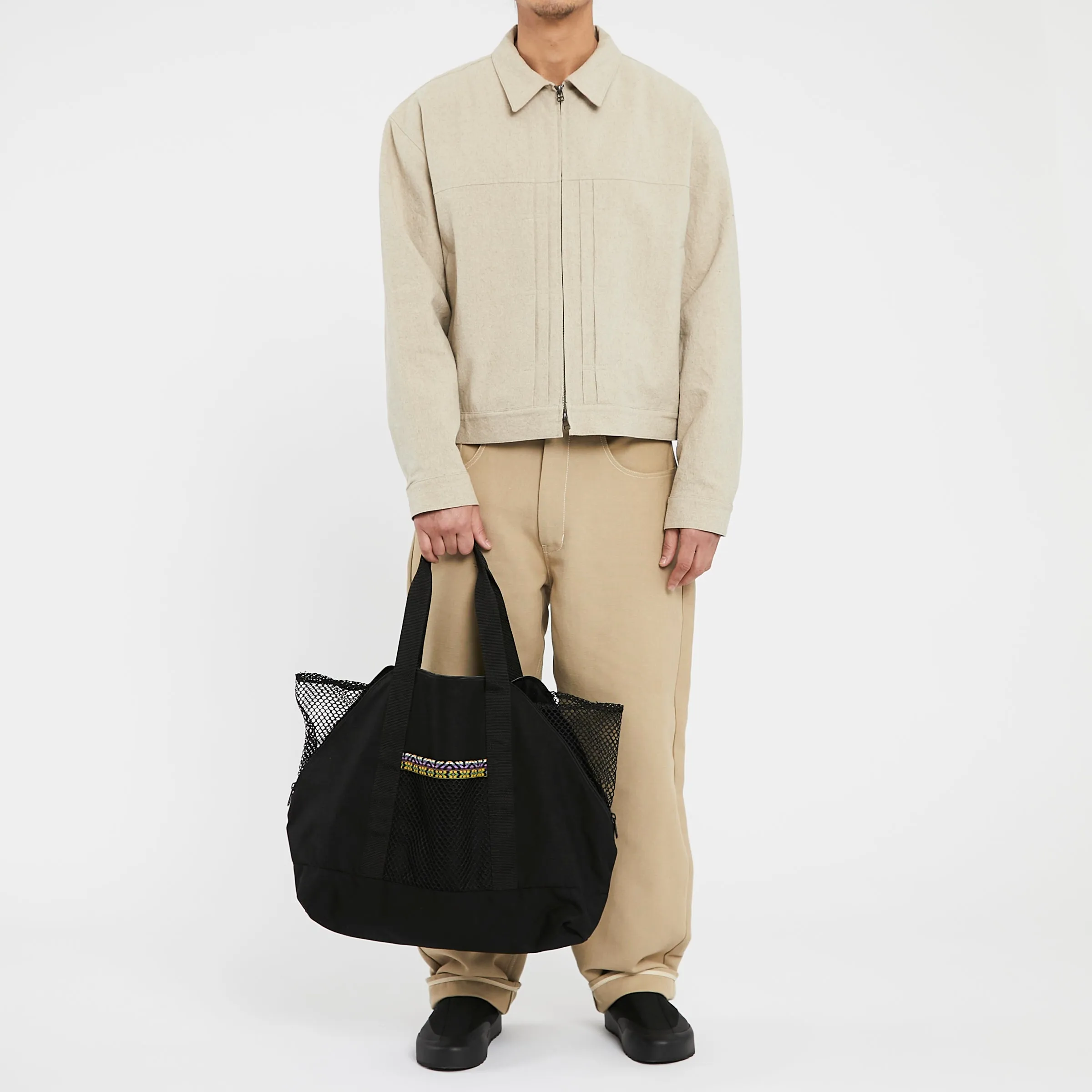 Weekend Bag - Black Nylon w/ Dec. Trim WR sold by S.K. Manor Hill product image thumbnail 5