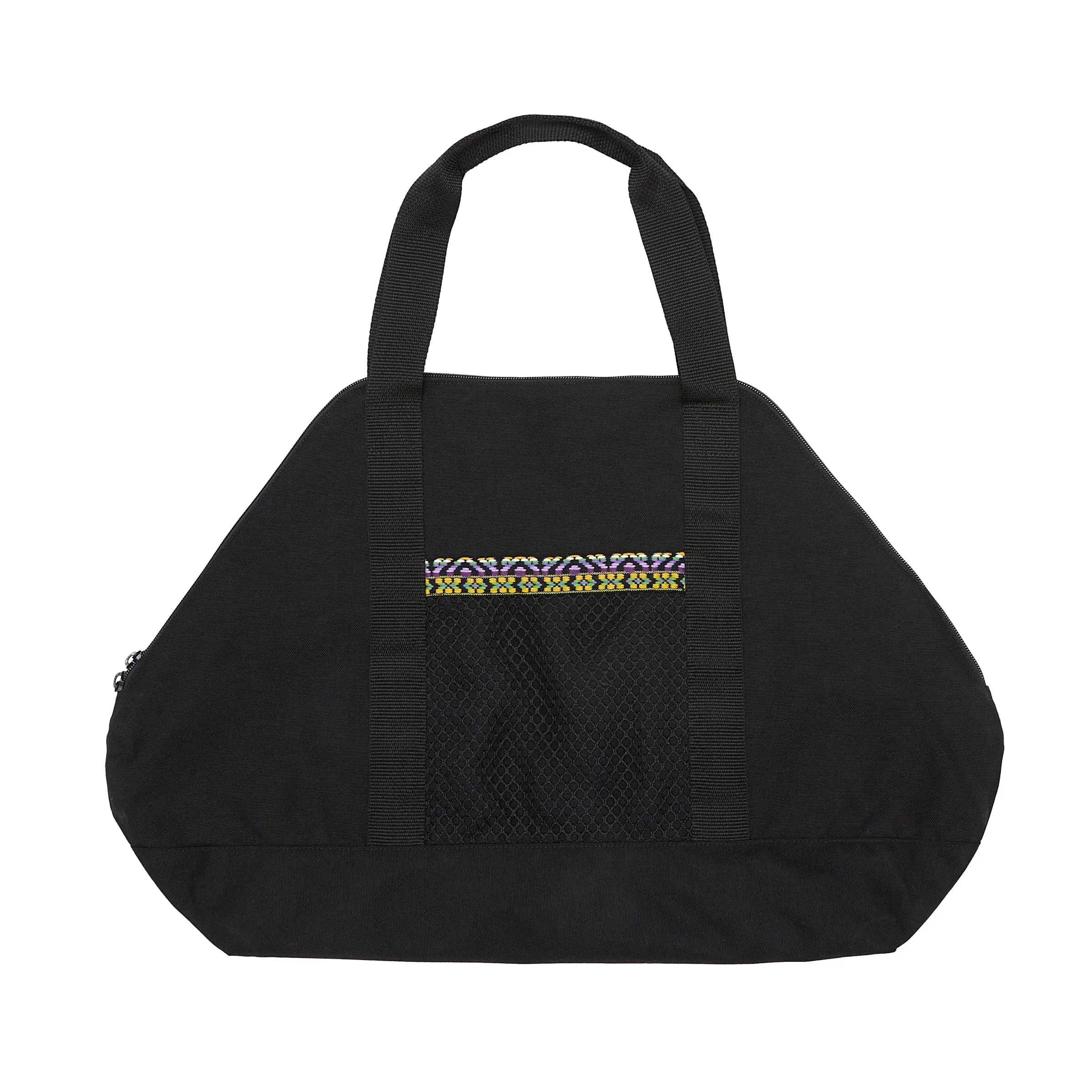 Weekend Bag - Black Nylon w/ Dec. Trim WR sold by S.K. Manor Hill