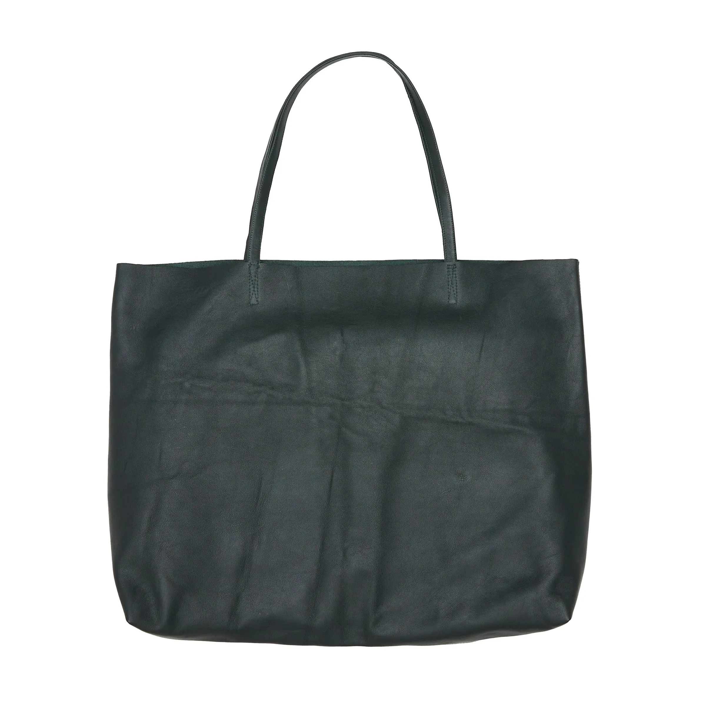 Leather Tote - Dark Green Leather sold by S.K. Manor Hill