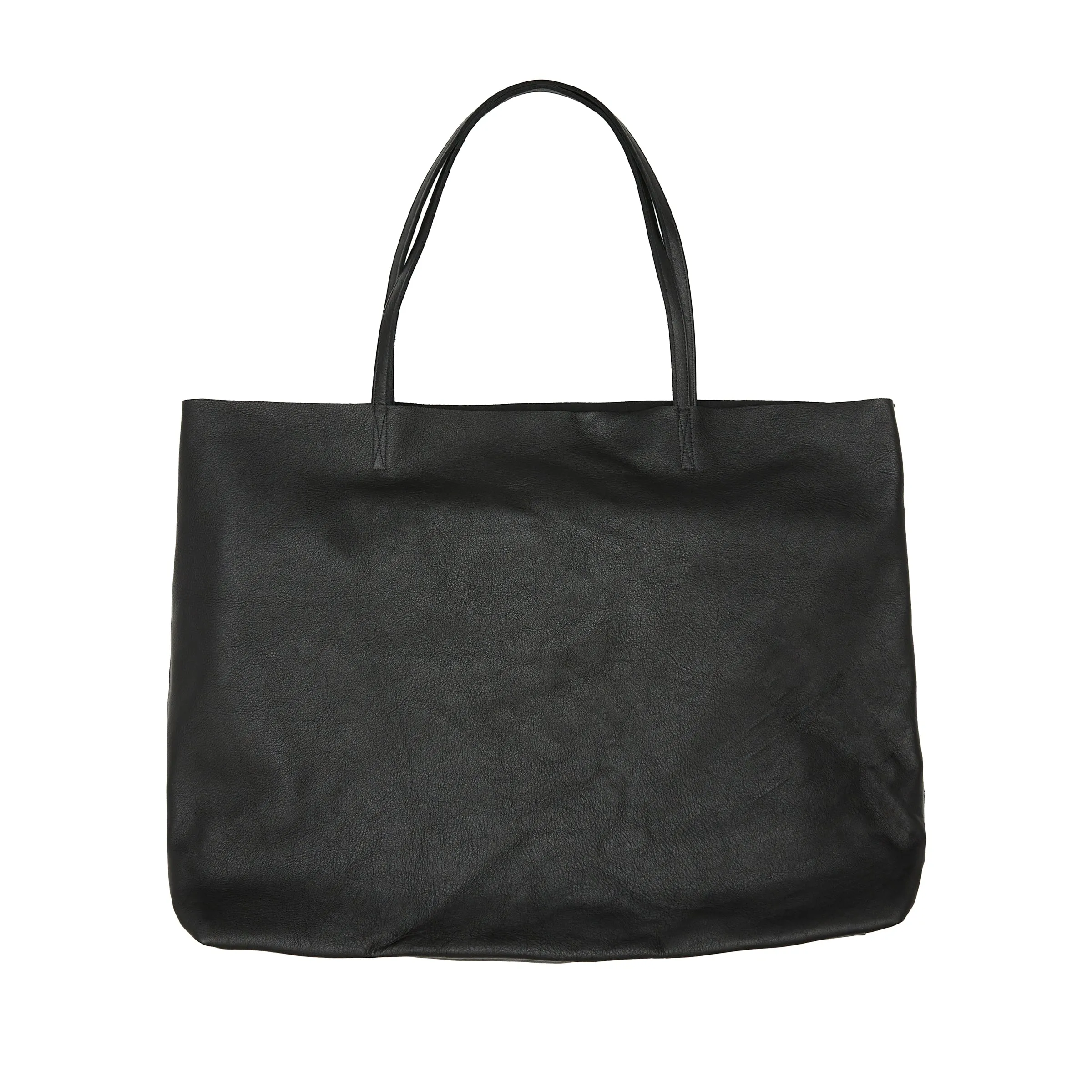 Leather Tote - Black Leather sold by S.K. Manor Hill