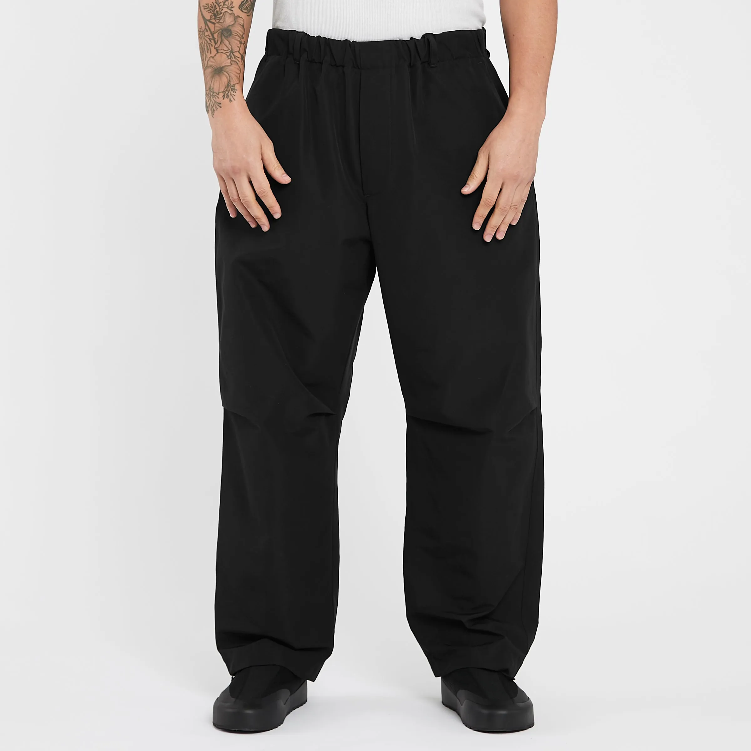 Base Pant - Black Organic Cotton / Recycled Nylon WR sold by S.K. Manor Hill product image thumbnail 3
