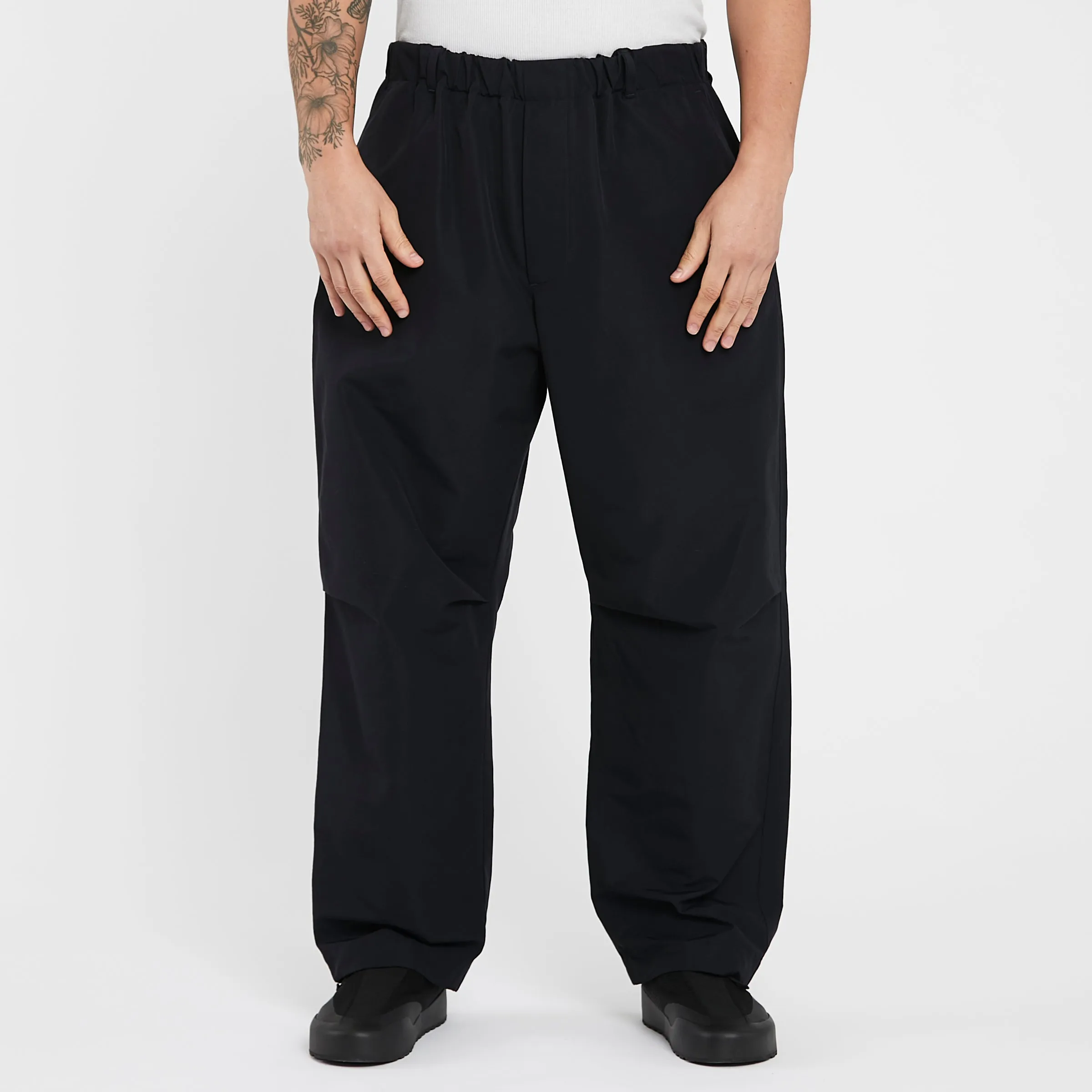 Base Pant - Dark Navy Organic Cotton / Recycled Nylon WR sold by S.K. Manor Hill product image thumbnail 3