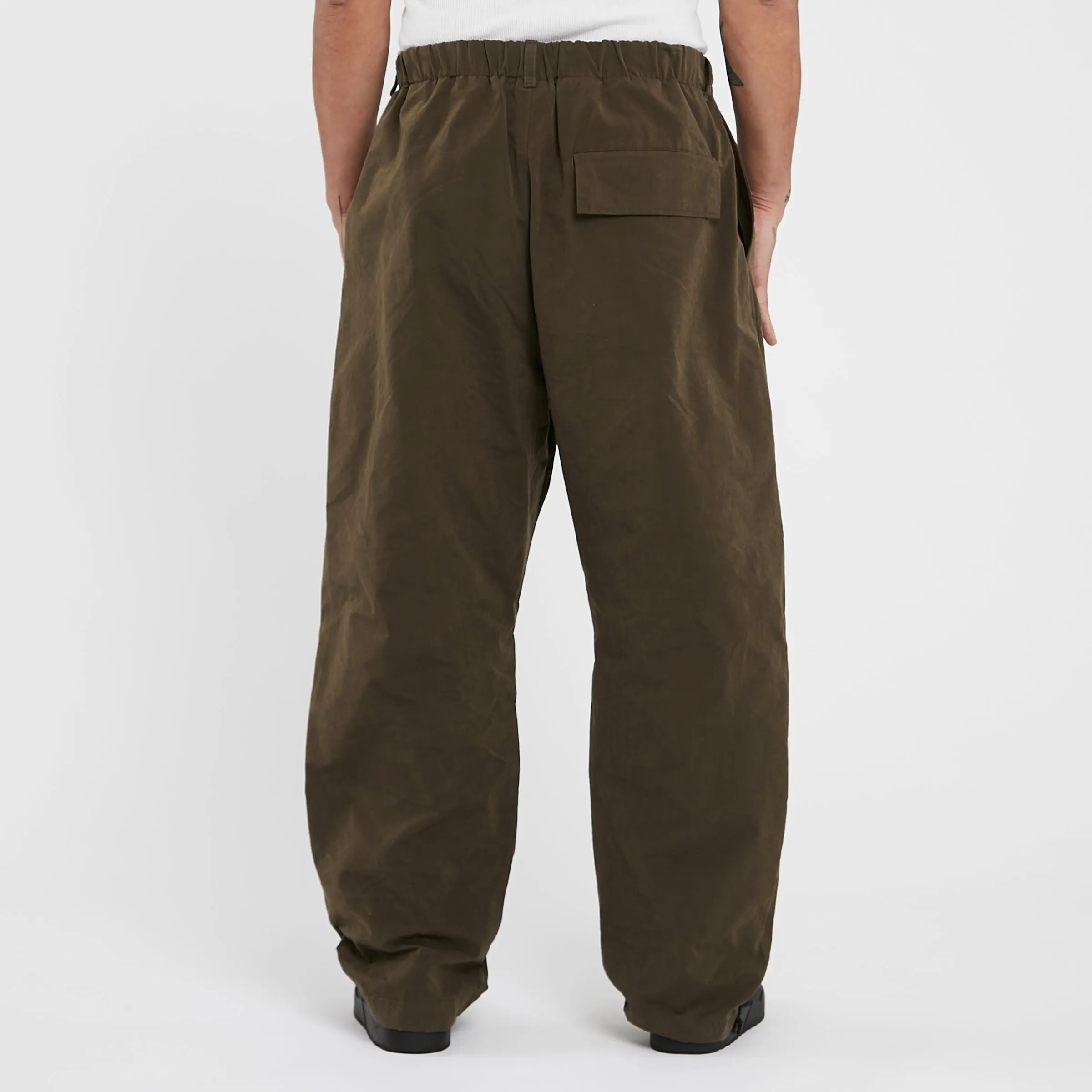 Base Pant - Moss Brown Cotton / Nylon WR sold by S.K. Manor Hill product image thumbnail 4