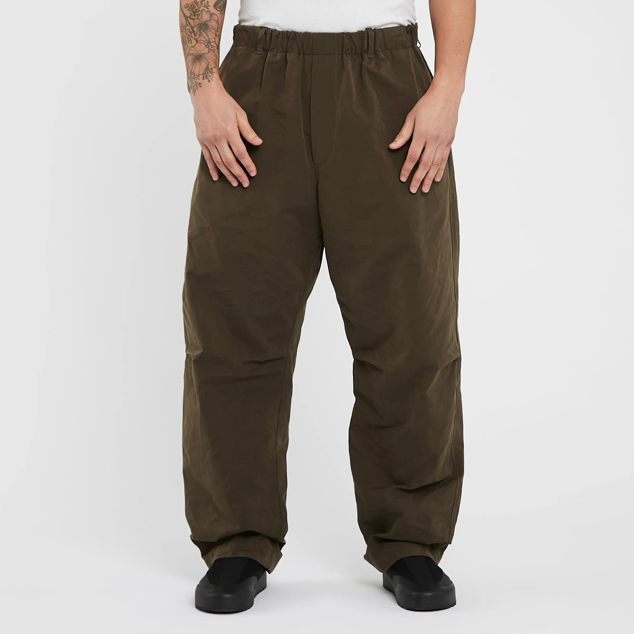 Base Pant - Moss Brown Cotton / Nylon WR sold by S.K. Manor Hill product image thumbnail 2