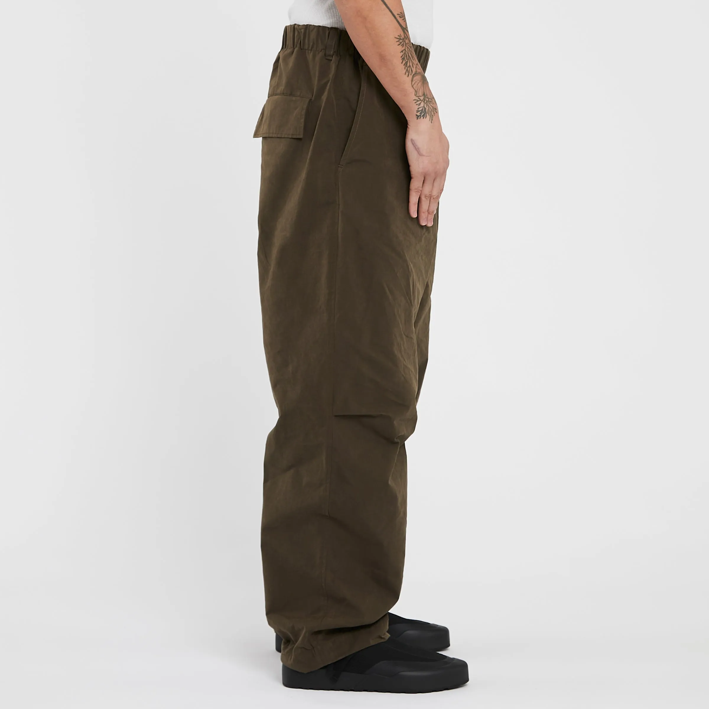 Base Pant - Moss Brown Cotton / Nylon WR sold by S.K. Manor Hill product image thumbnail 3