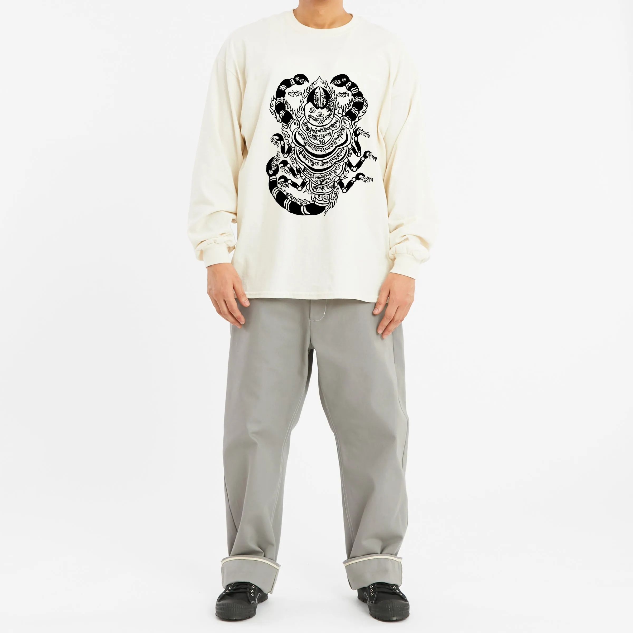 Scorpion LS T-Shirt – Natural Cotton sold by S.K. Manor Hill product image thumbnail 2