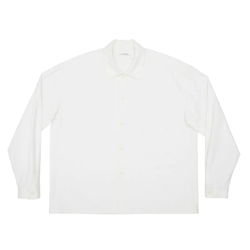 Task Shirt/Jacket - White Organic Cotton made by S.K. Manor Hill