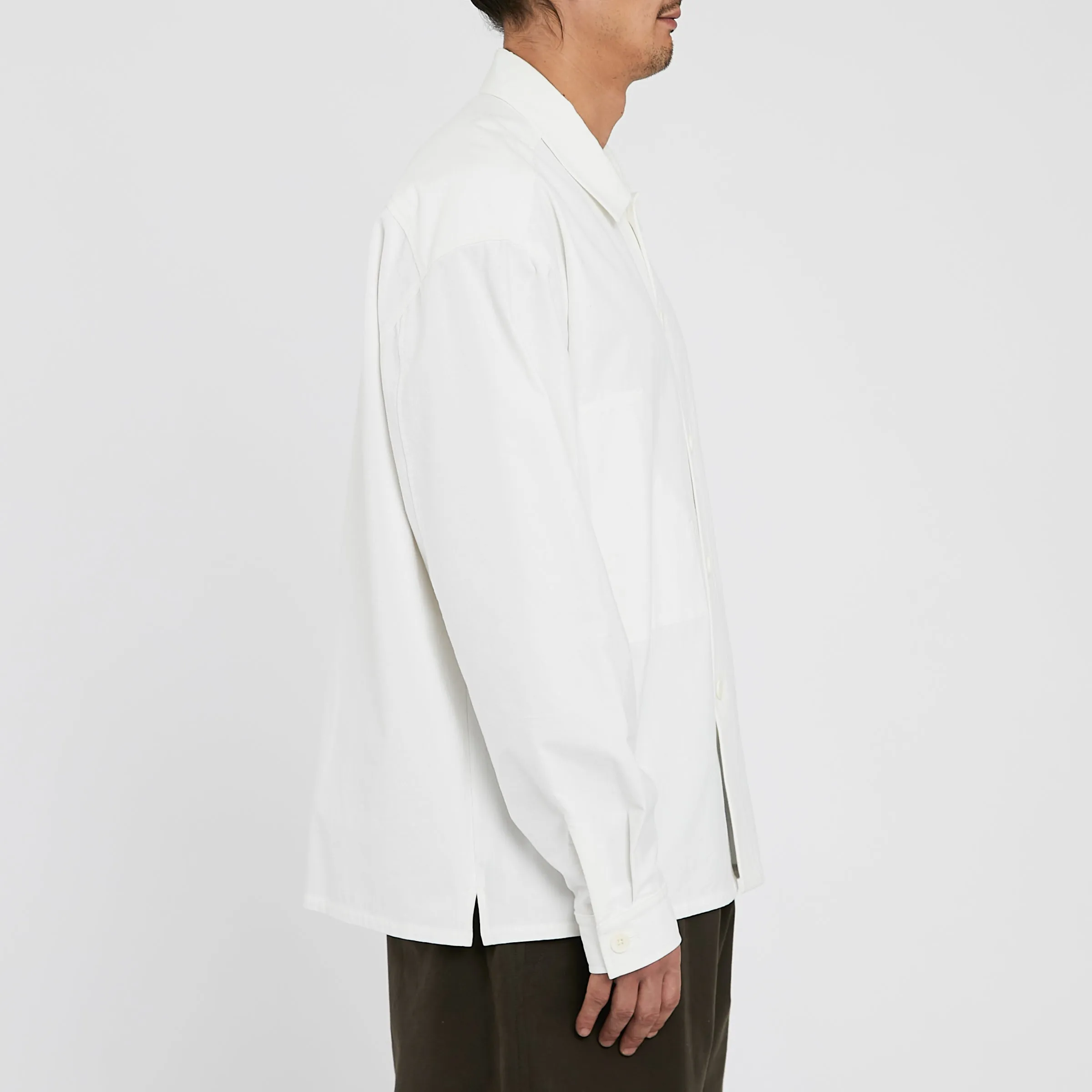 Task Shirt/Jacket - White Organic Cotton sold by S.K. Manor Hill product image thumbnail 4