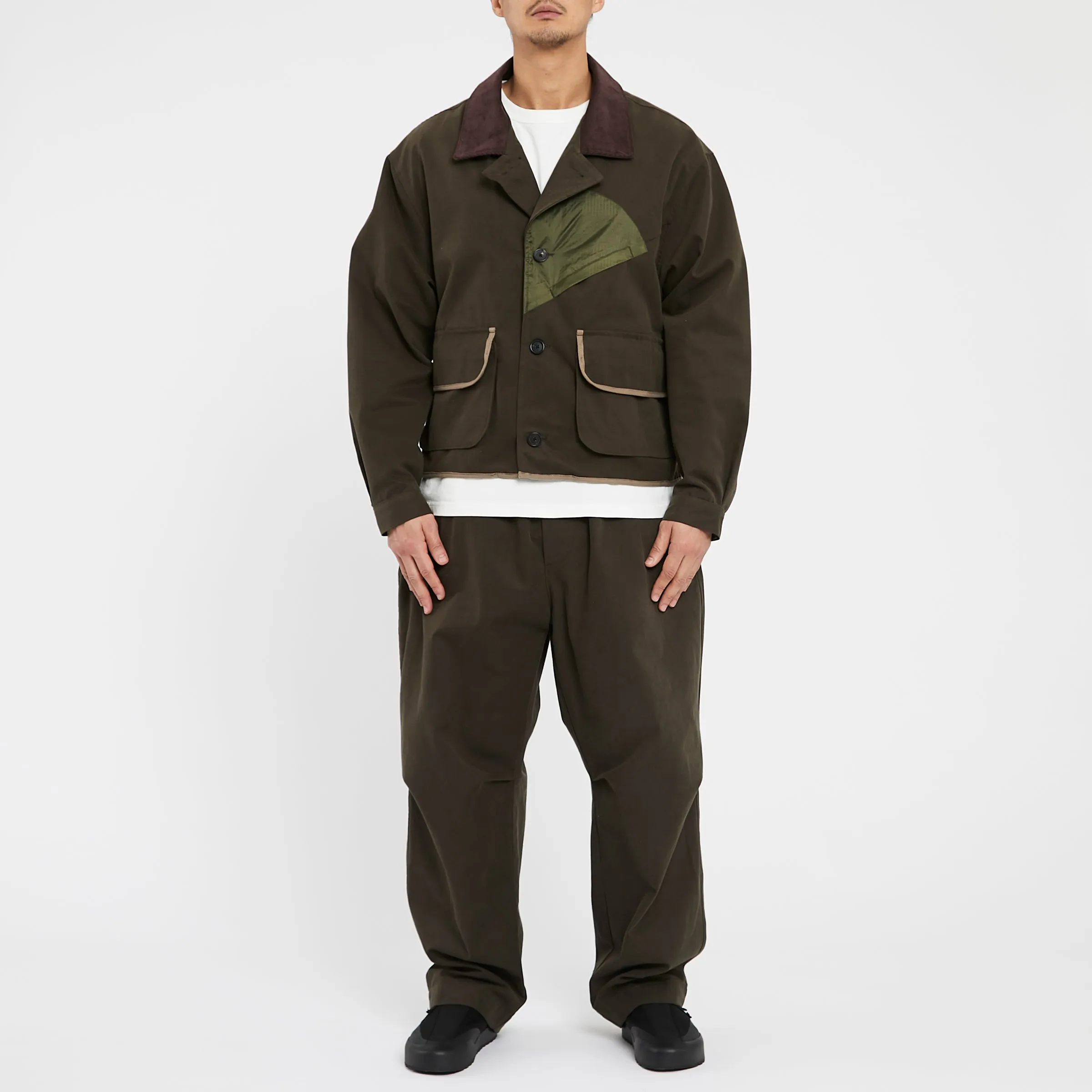 Bog Jacket - Olive Drab Organic Cotton WR sold by S.K. Manor Hill product image thumbnail 2