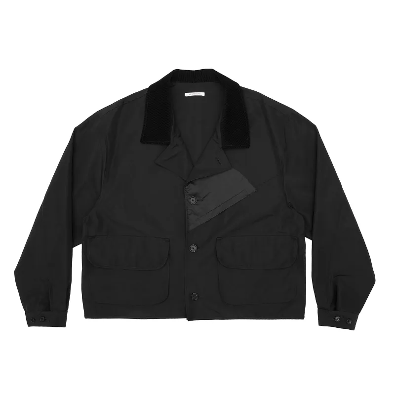 Bog Jacket - Black Organic Cotton / Recycled Nylon WR sold by S.K. Manor Hill