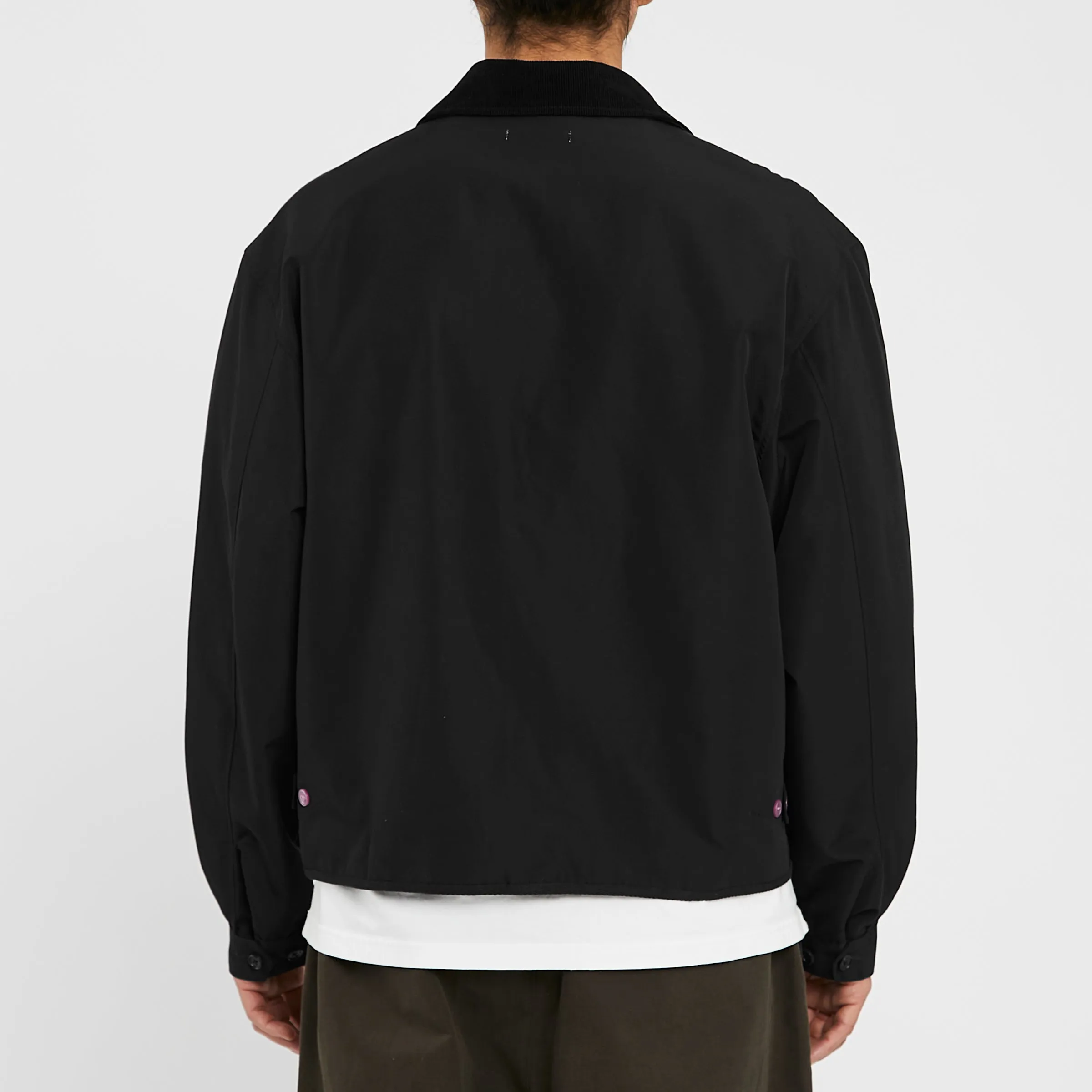 Bog Jacket - Black Organic Cotton / Recycled Nylon WR sold by S.K. Manor Hill product image thumbnail 5