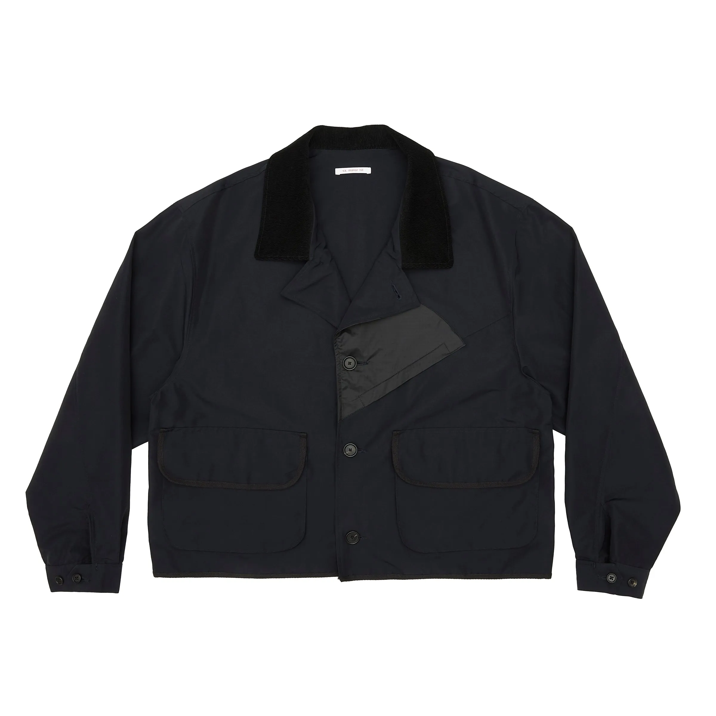Bog Jacket - Dark Navy Organic Cotton / Recycled Nylon WR sold by S.K. Manor Hill