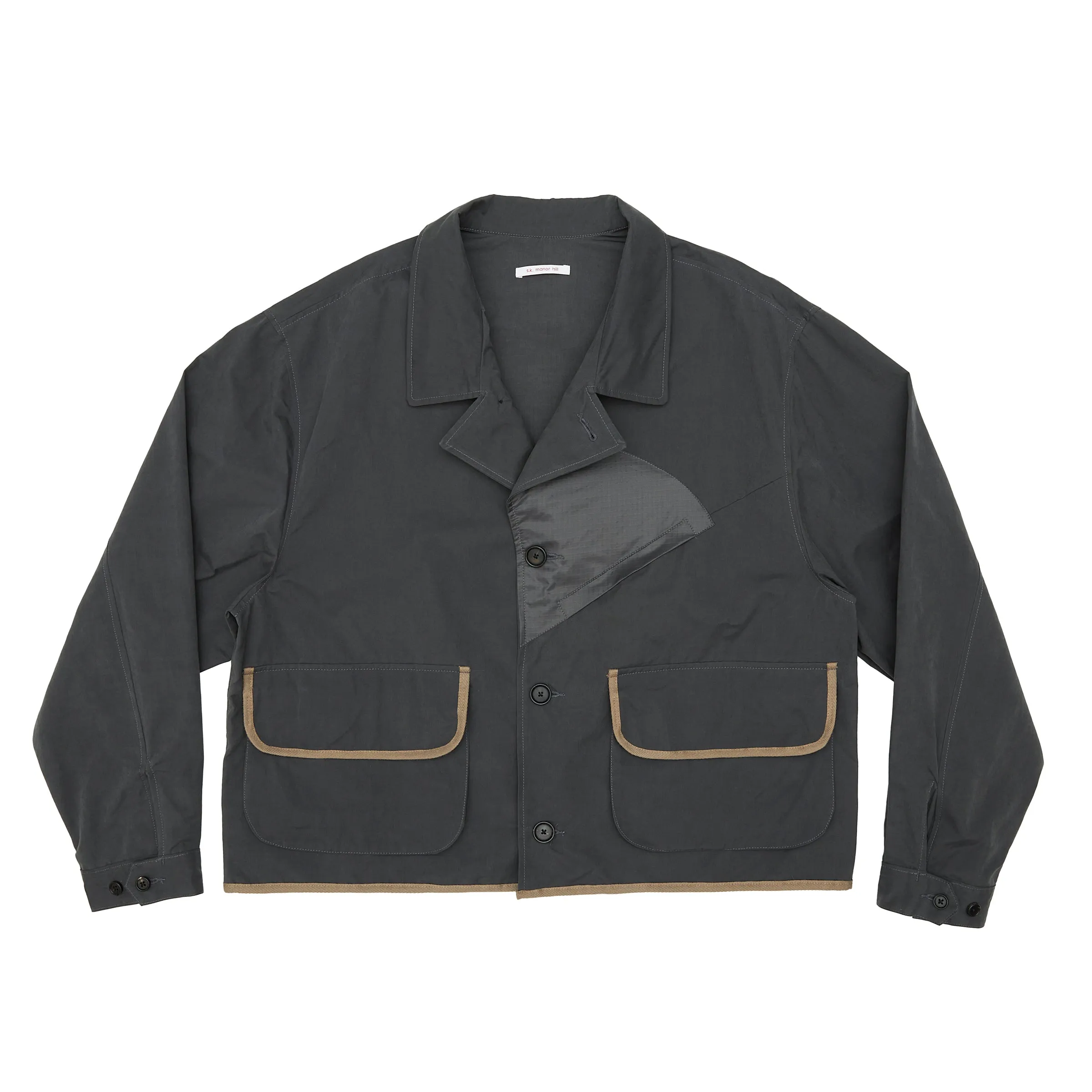 Bog Jacket - Grey Cotton / Nylon WR sold by S.K. Manor Hill