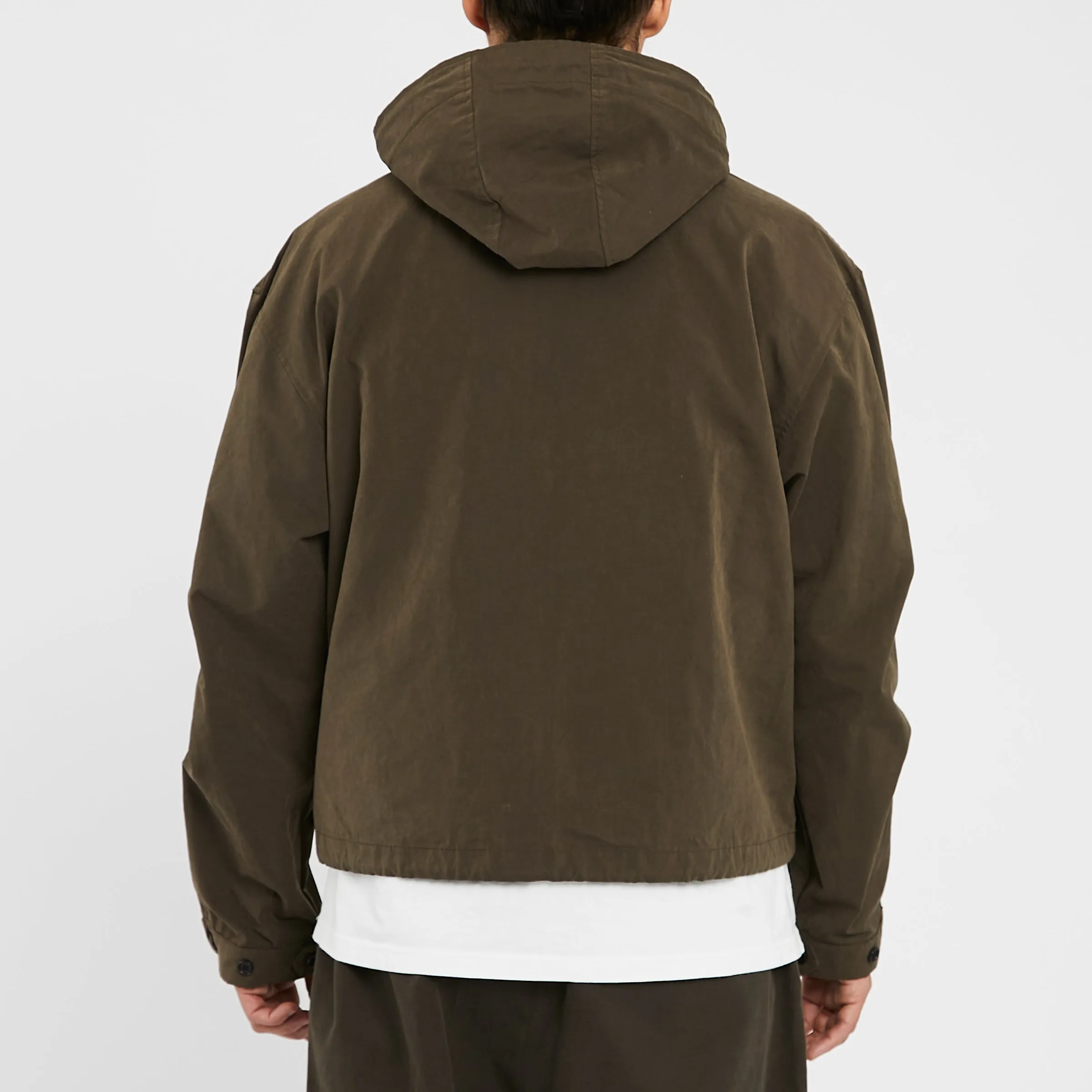 Chopped Fish Jacket - Moss Brown Cotton / Nylon WR sold by S.K. Manor Hill product image thumbnail 5