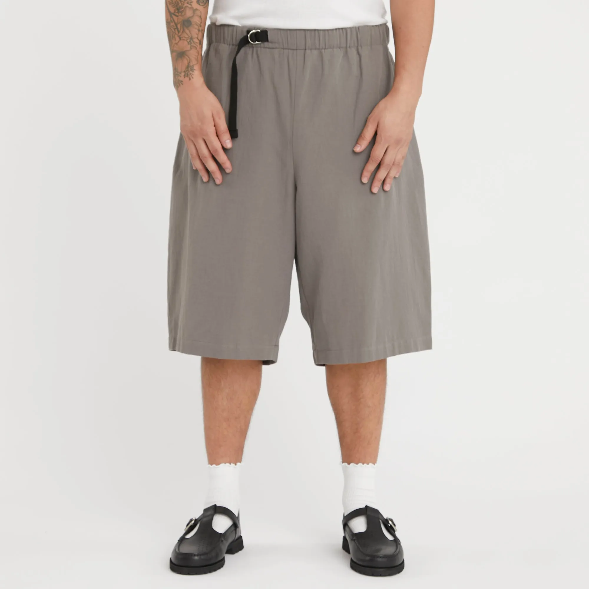 Palego Short - Grey Cotton / Hemp sold by S.K. Manor Hill product image thumbnail 3