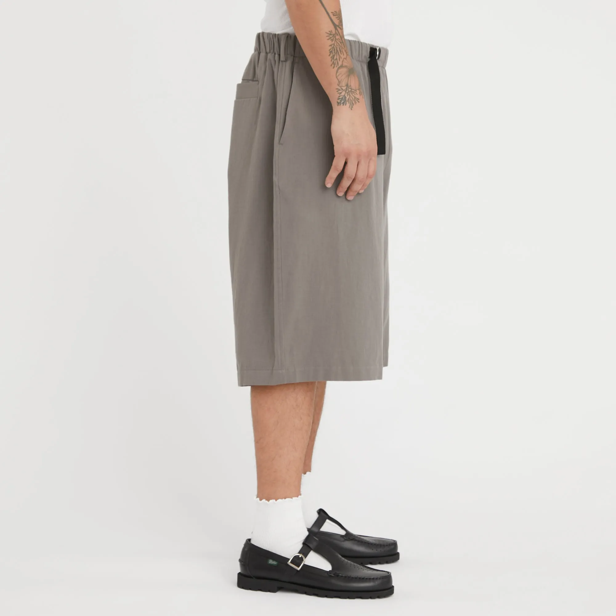 Palego Short - Grey Cotton / Hemp sold by S.K. Manor Hill product image thumbnail 4