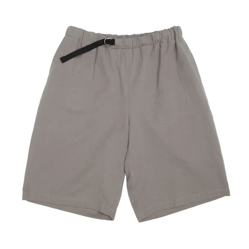 Palego Short - Grey Cotton / Hemp made by S.K. Manor Hill
