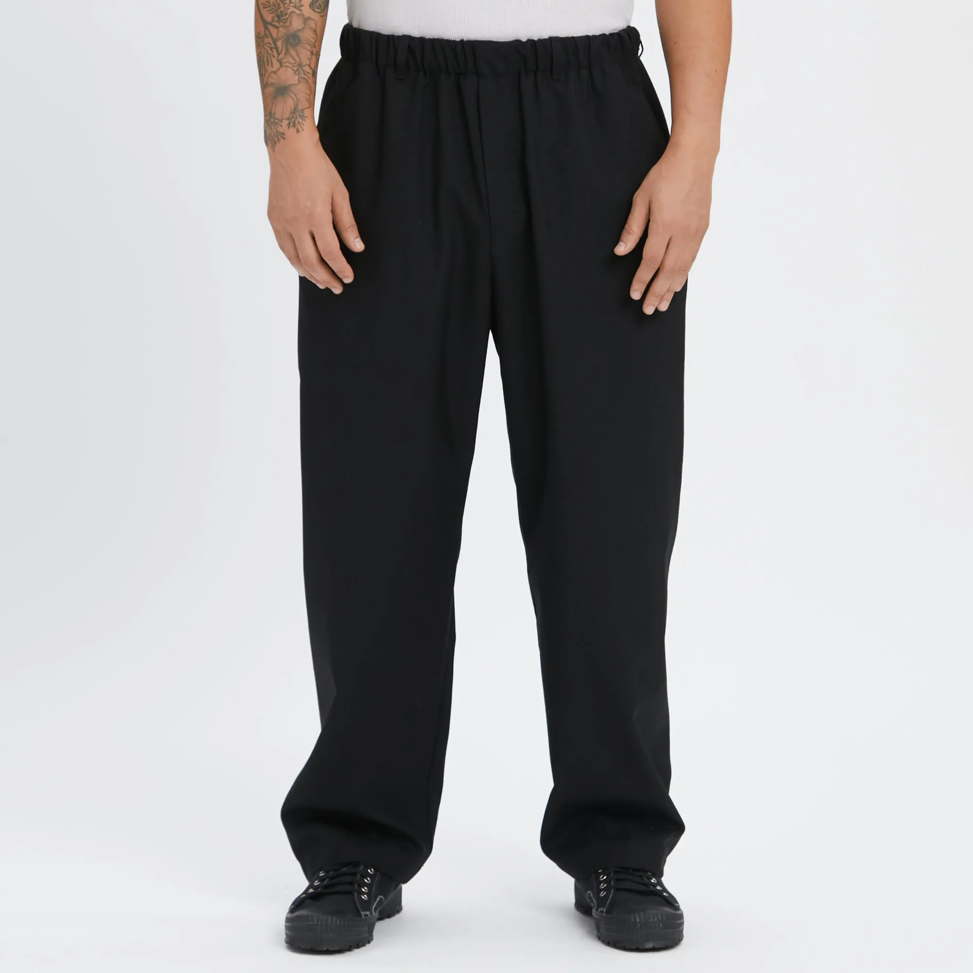 Tilt Pant - Black Tropical Wool sold by S.K. Manor Hill product image thumbnail 3