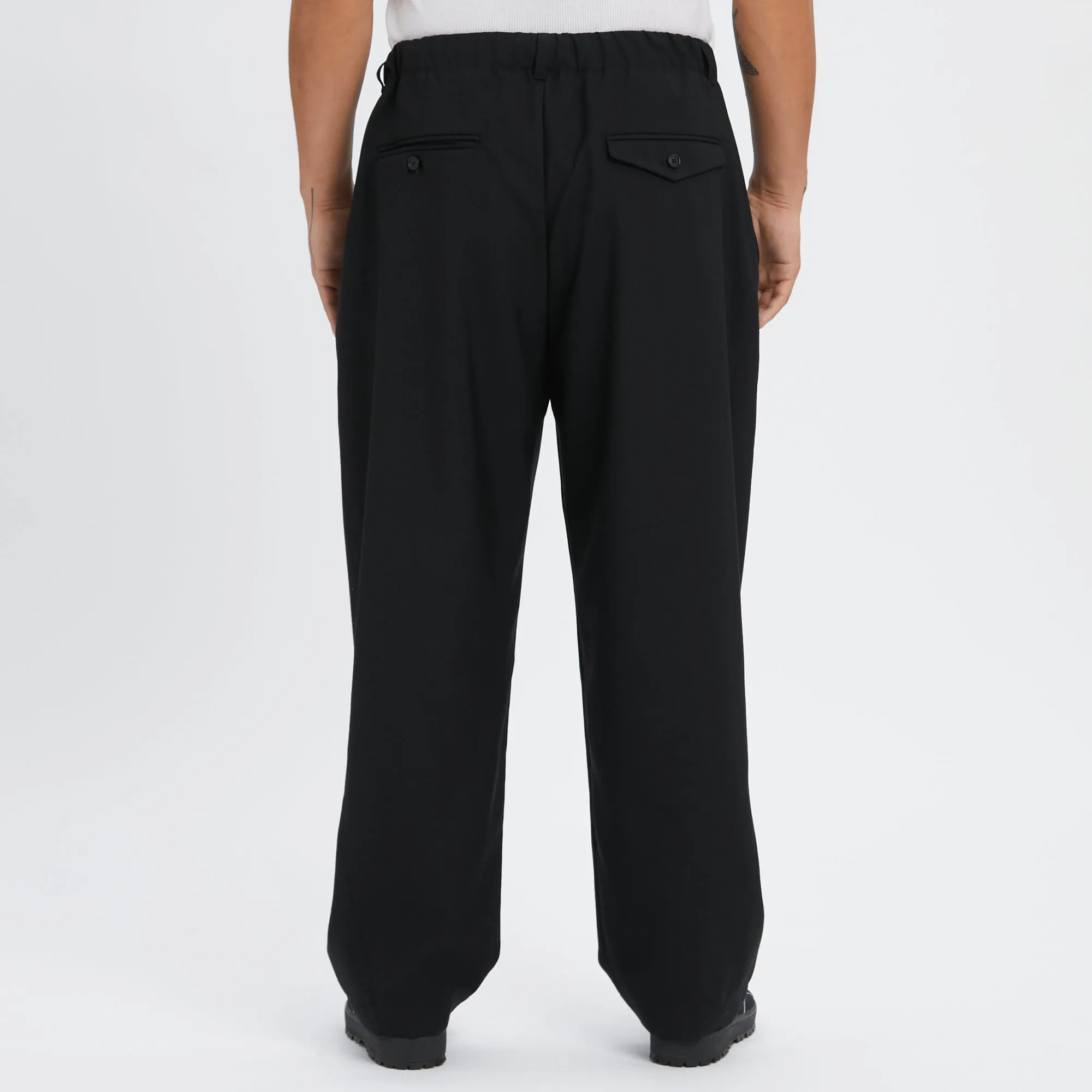 Tilt Pant - Black Tropical Wool sold by S.K. Manor Hill product image thumbnail 5