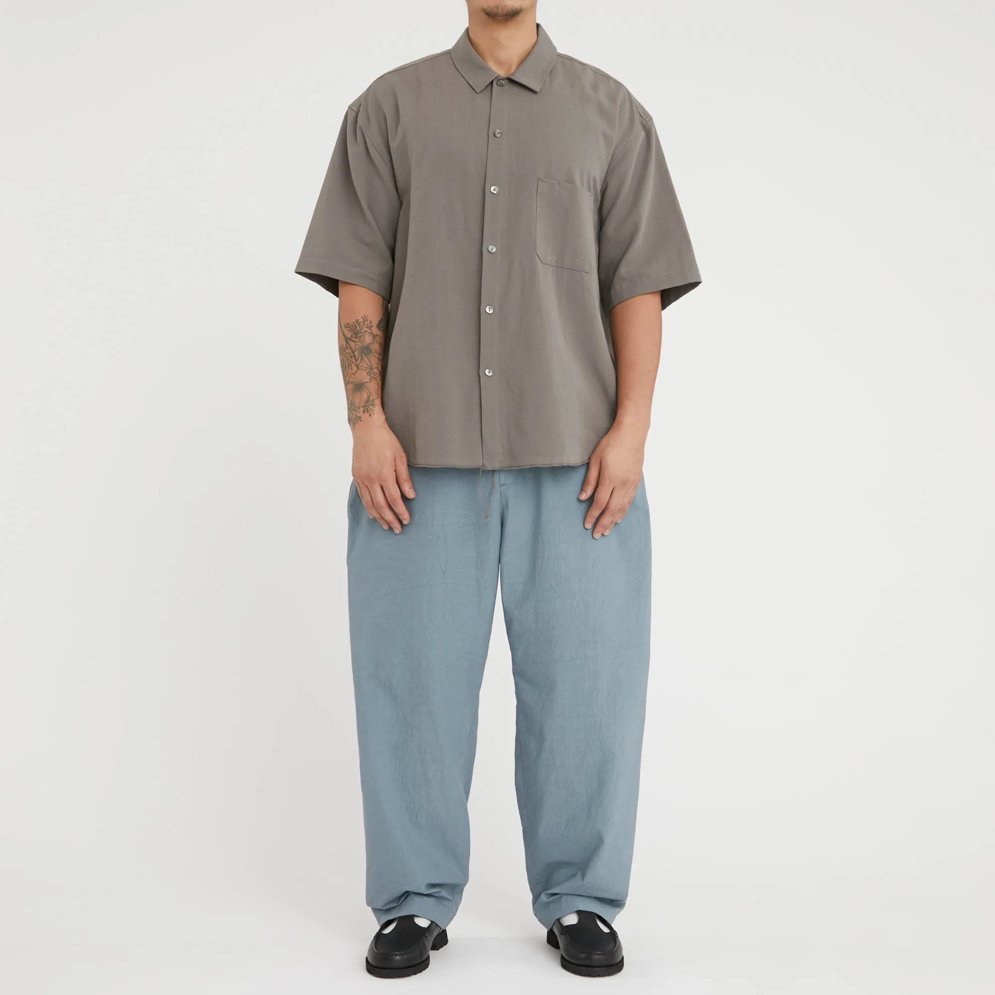 Tilt Pant - Slate Blue Organic Cotton sold by S.K. Manor Hill product image thumbnail 2