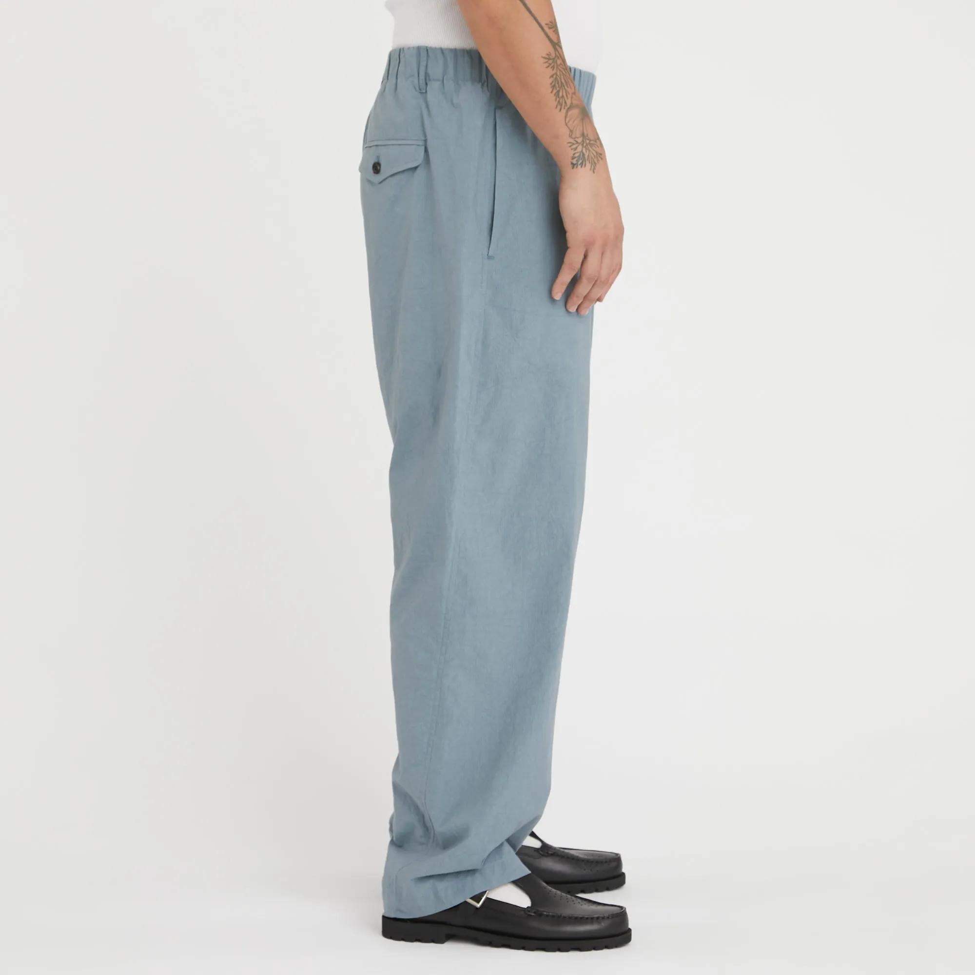 Tilt Pant - Slate Blue Organic Cotton sold by S.K. Manor Hill product image thumbnail 4