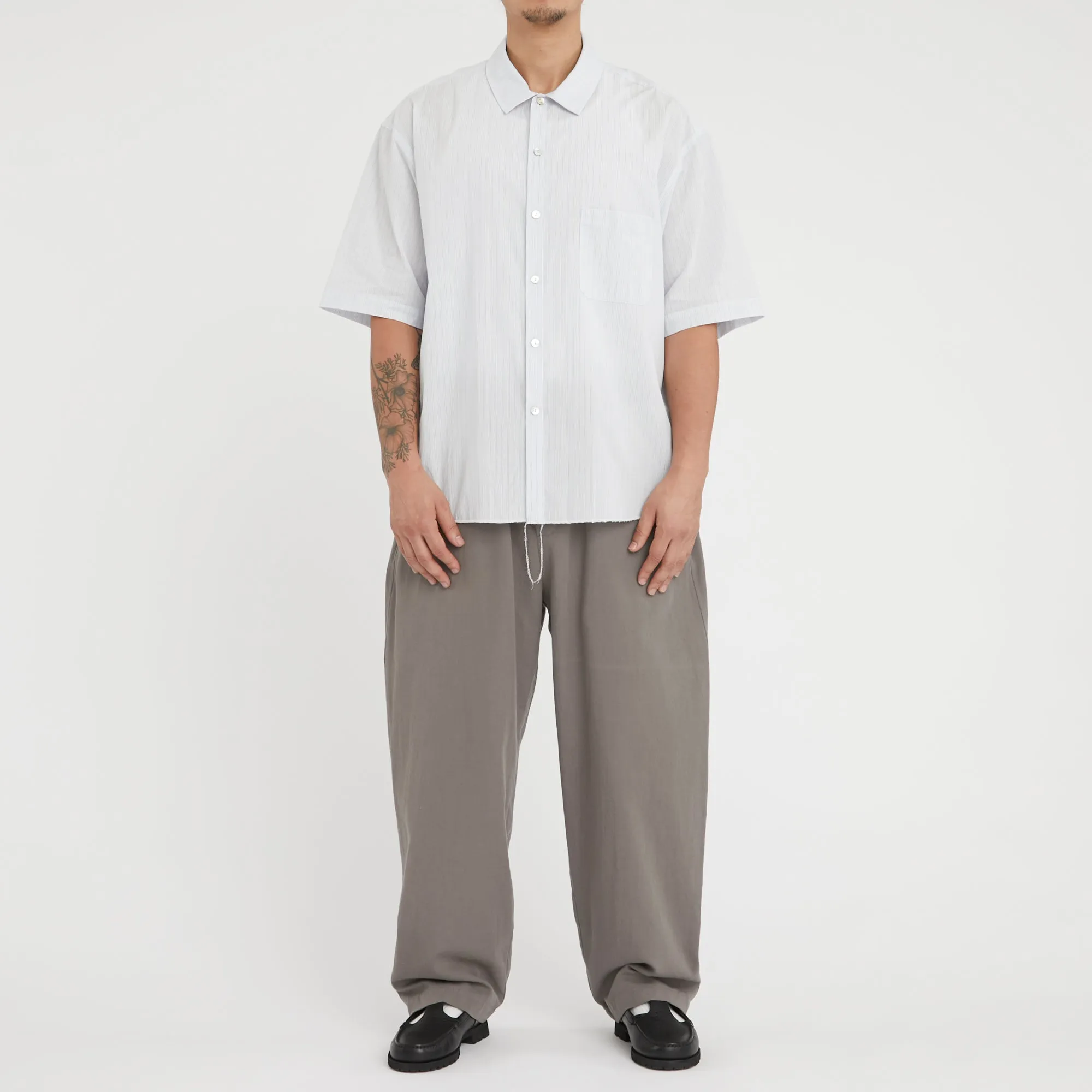 Tilt Pant - Grey Cotton / Hemp sold by S.K. Manor Hill product image thumbnail 2