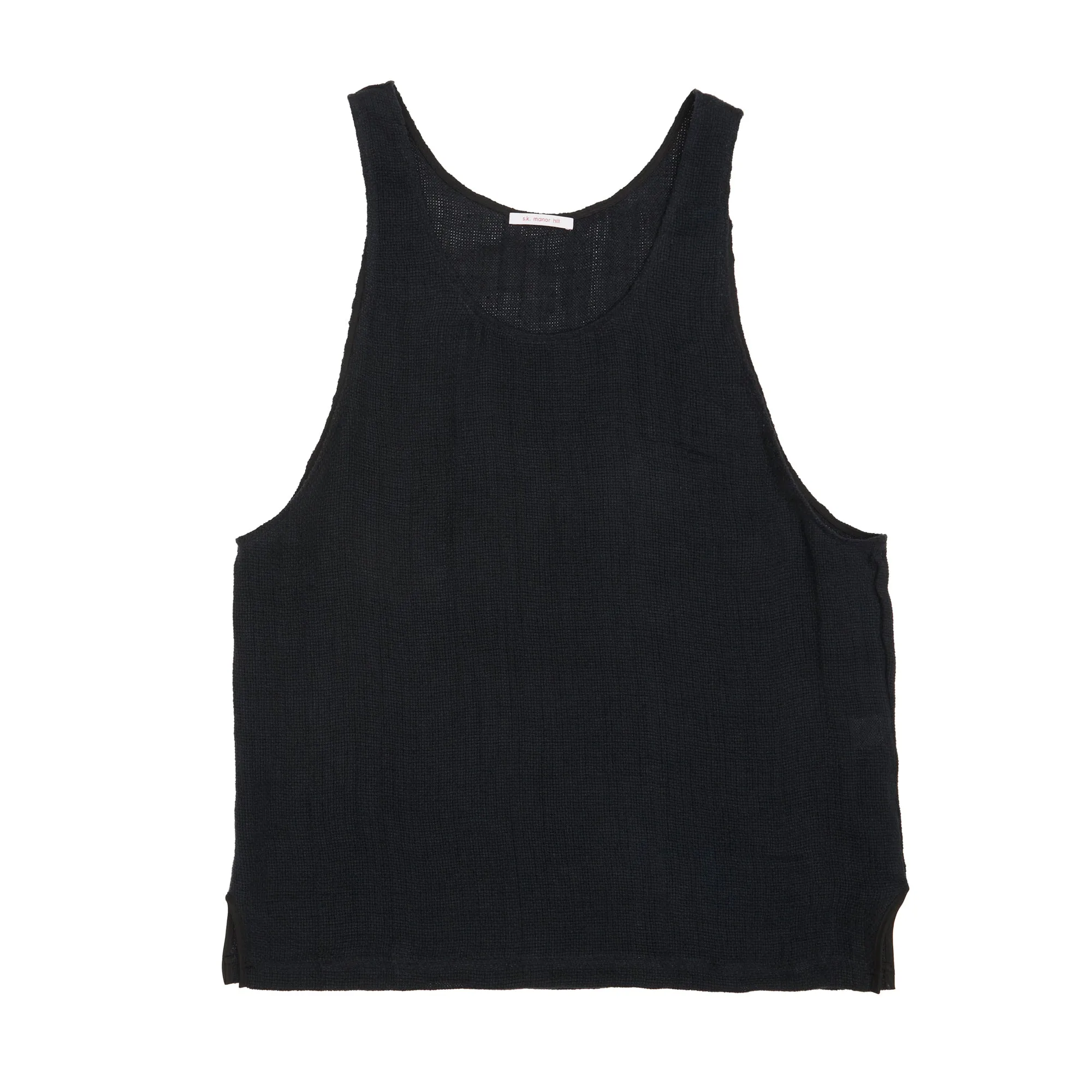 Tank Top - Black Linen sold by S.K. Manor Hill