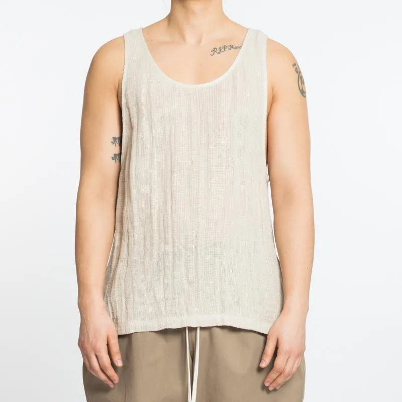 Tank Top - Natural Linen sold by S.K. Manor Hill product image thumbnail 3
