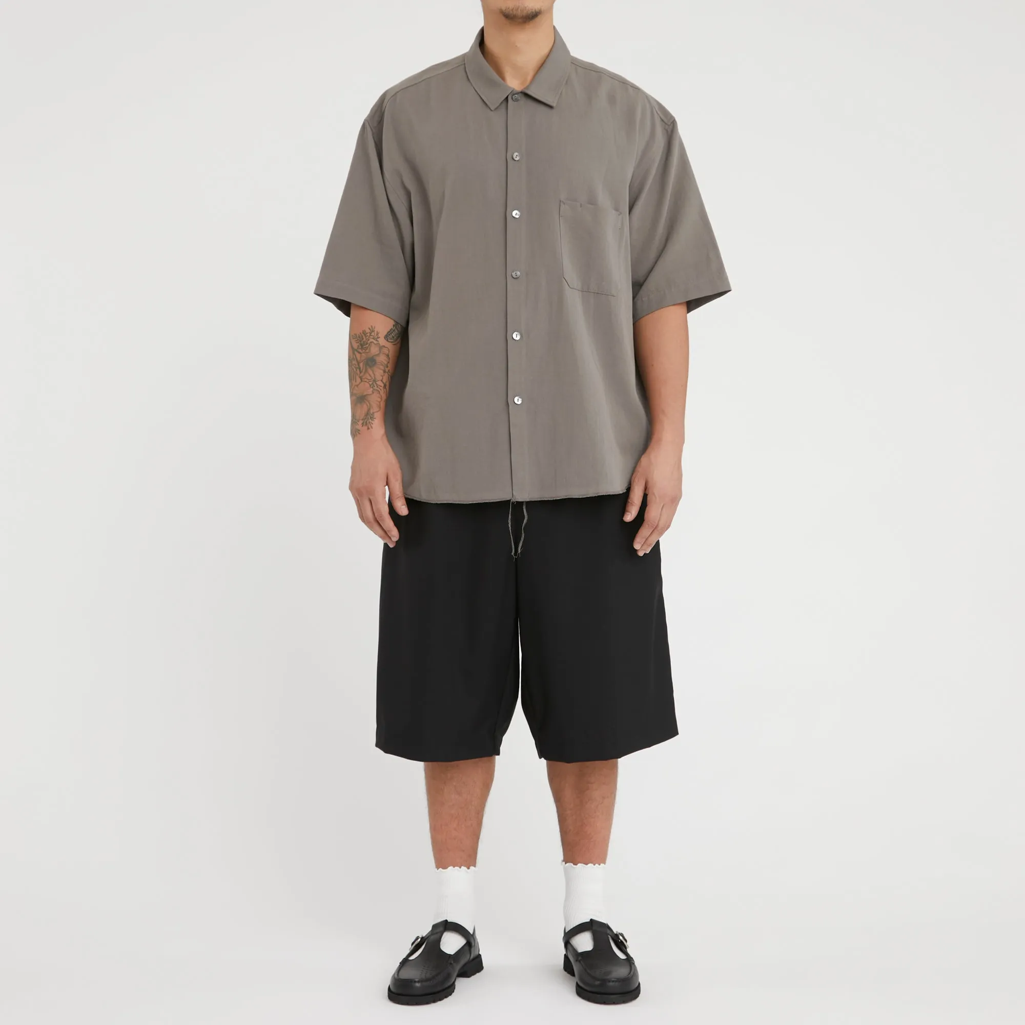 Sage Shirt - Grey Cotton / Hemp sold by S.K. Manor Hill product image thumbnail 2