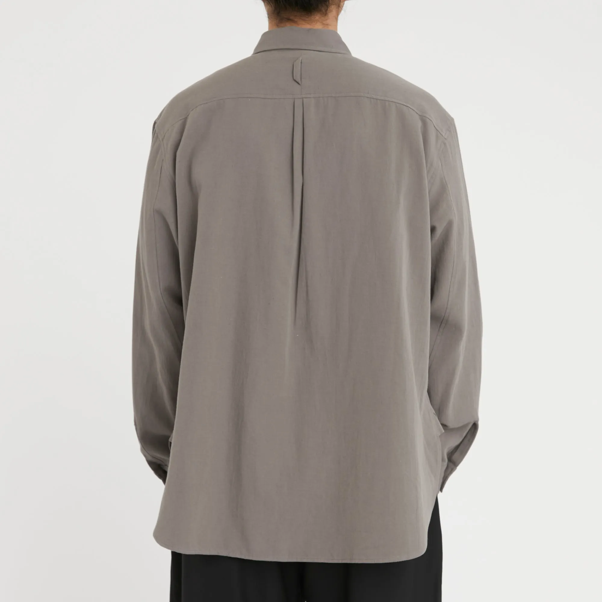 Scribe Shirt - Grey Cotton / Hemp sold by S.K. Manor Hill product image thumbnail 5