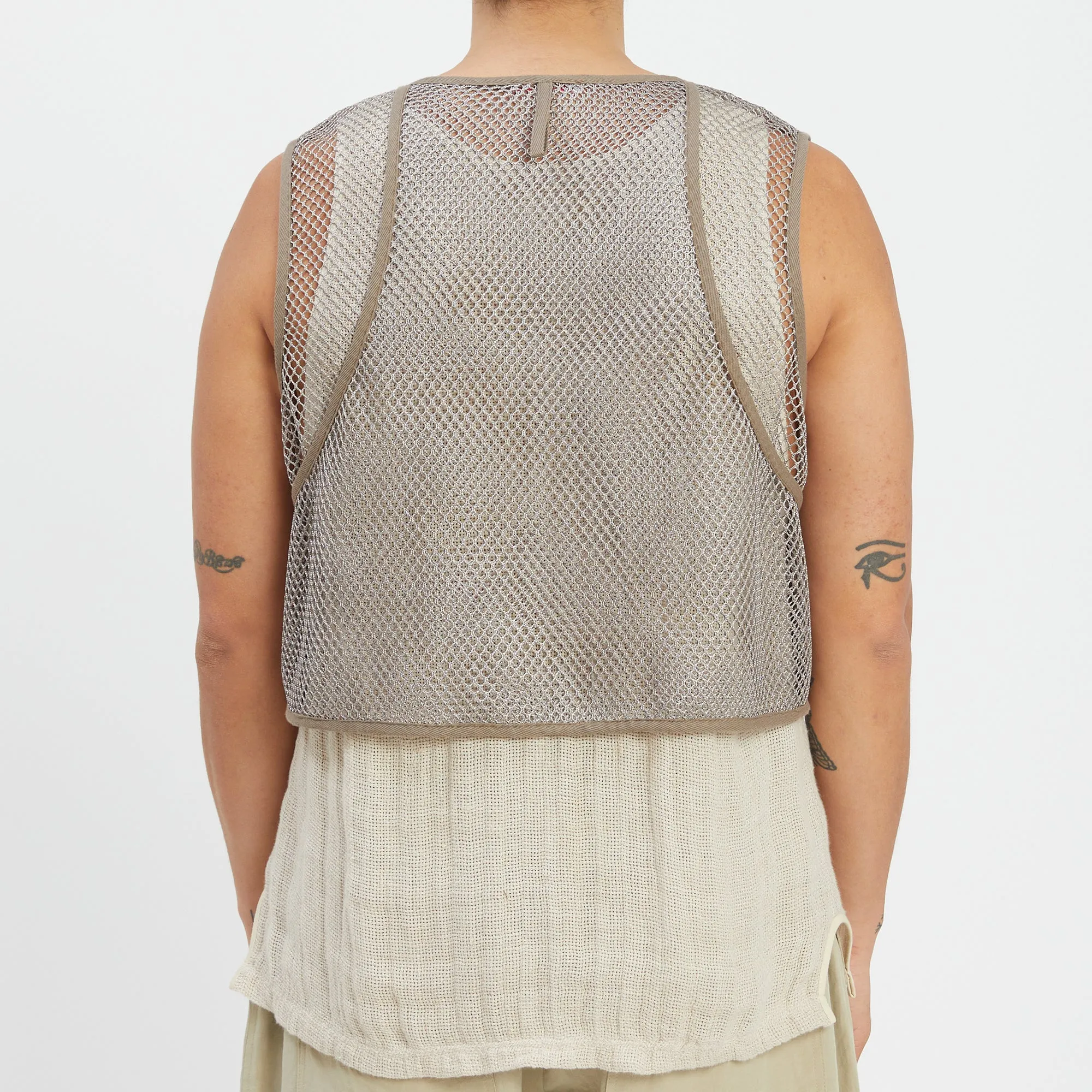 Trapper Vest - Grey Mesh sold by S.K. Manor Hill product image thumbnail 5