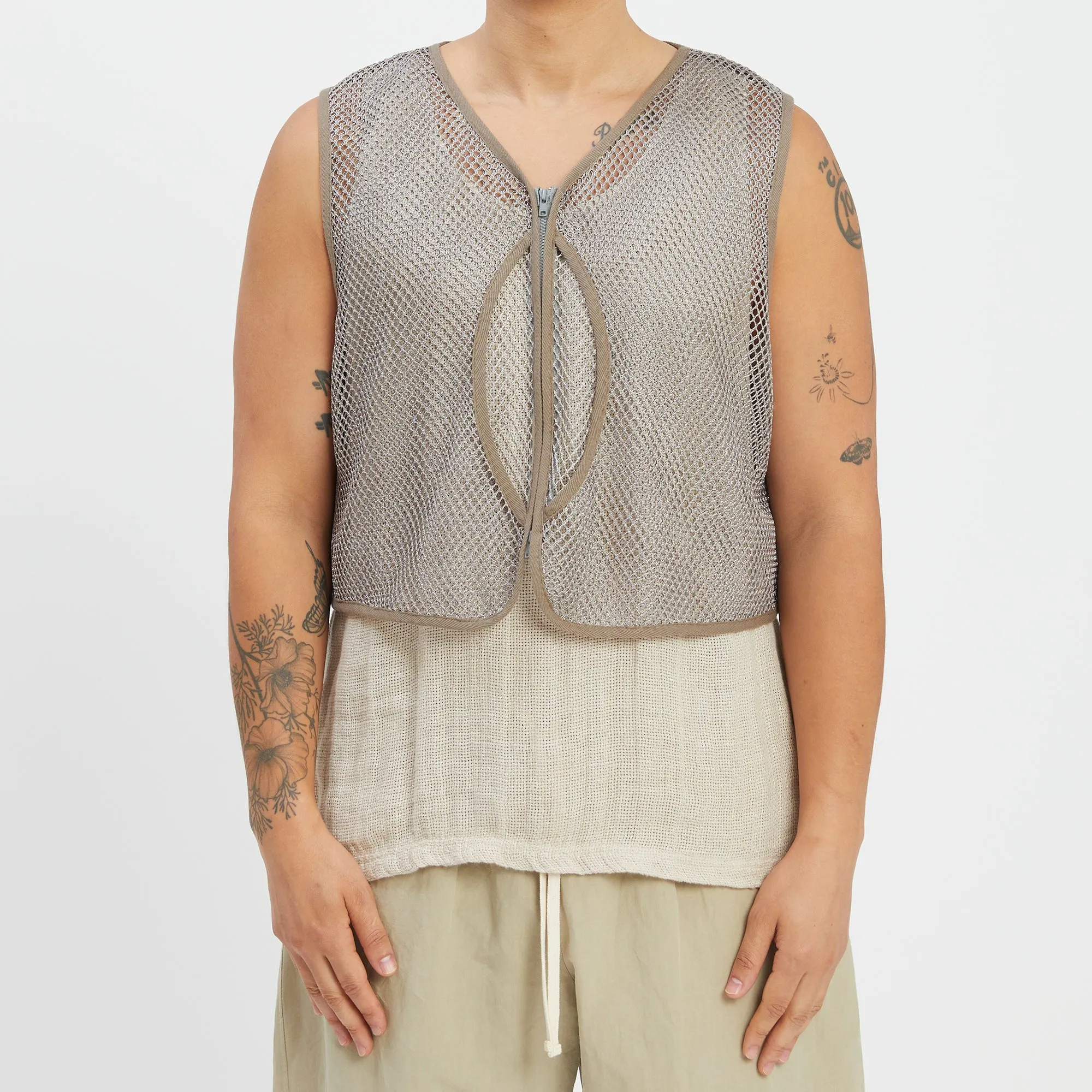 Trapper Vest - Grey Mesh sold by S.K. Manor Hill product image thumbnail 3