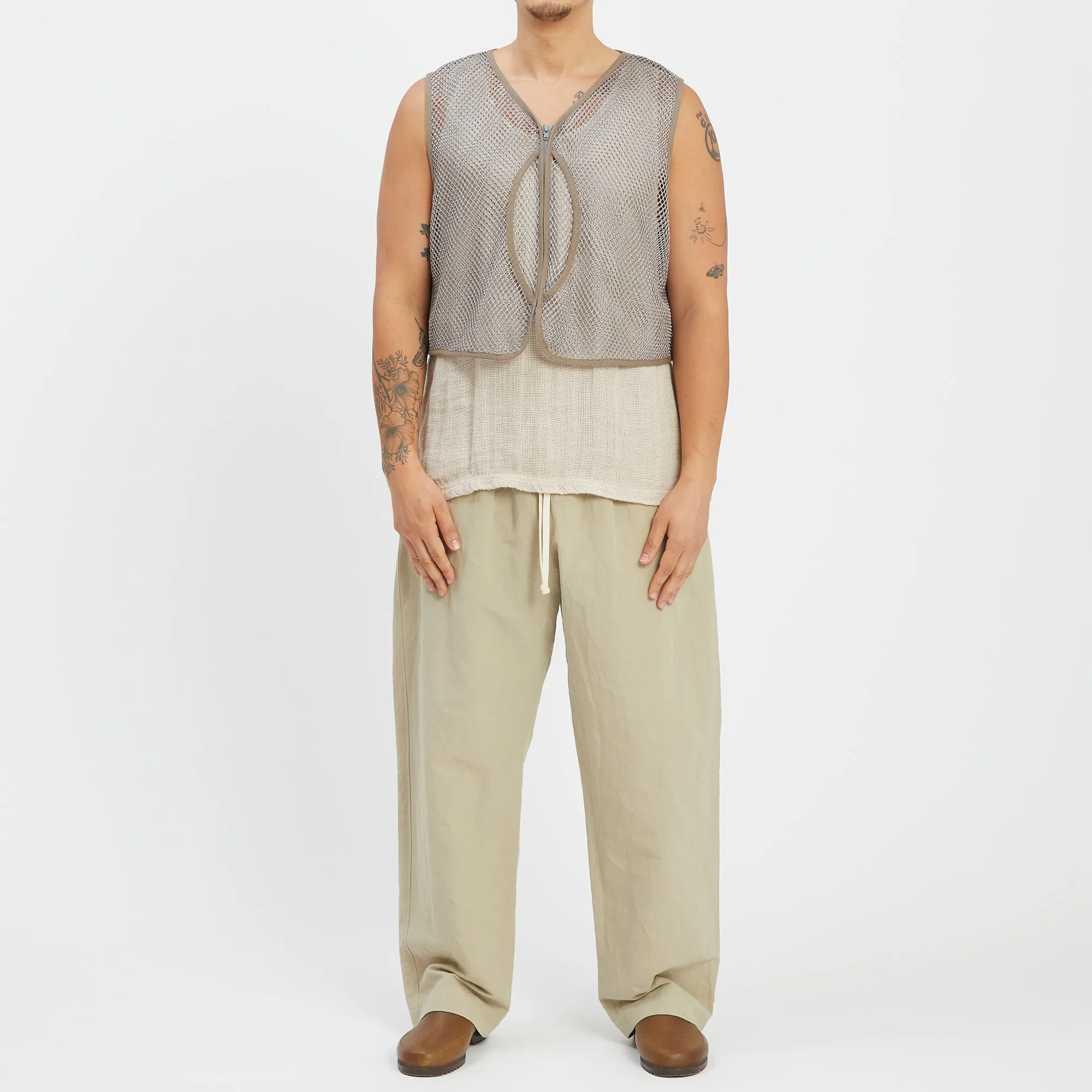 Trapper Vest - Grey Mesh sold by S.K. Manor Hill product image thumbnail 2