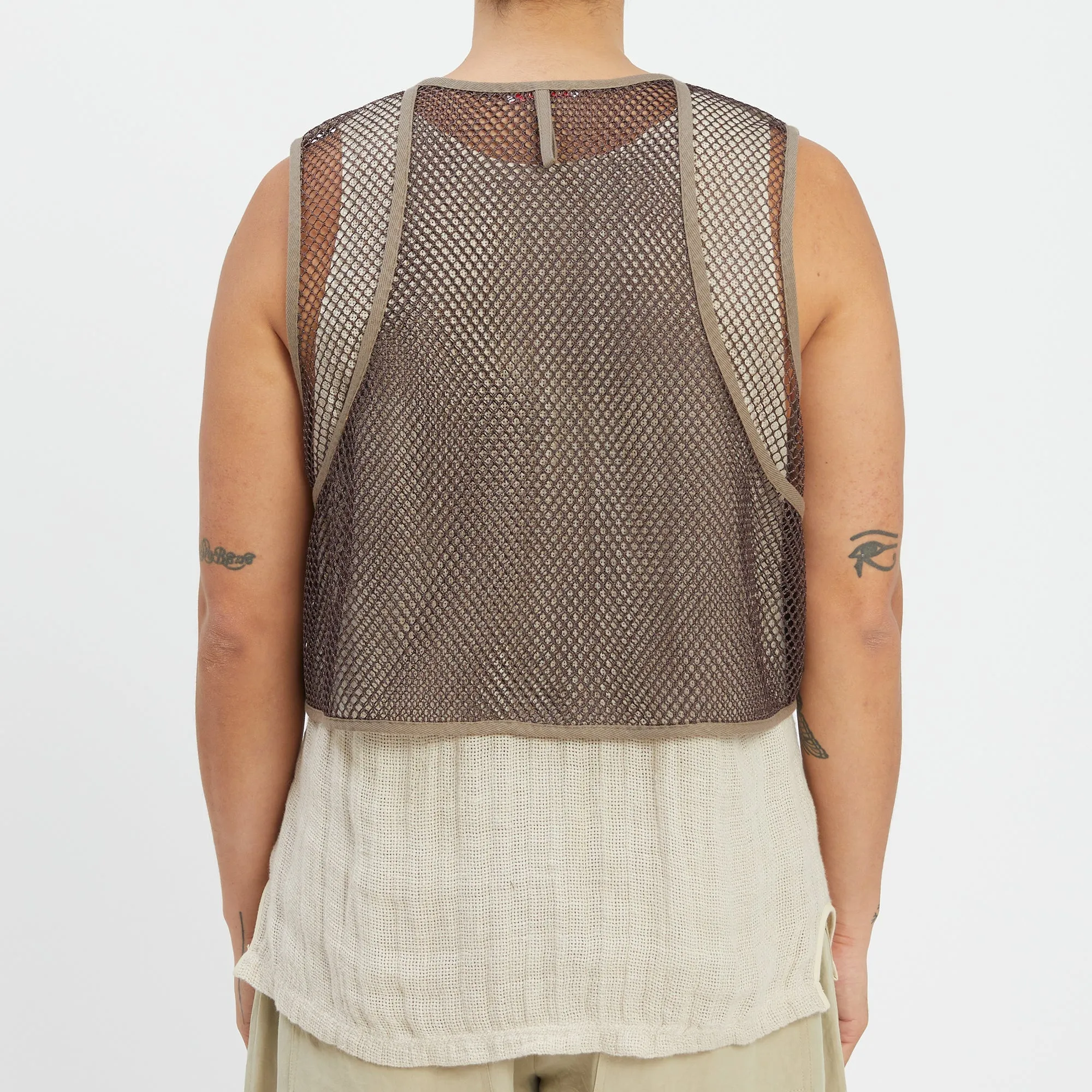 Trapper Vest - Brown Mesh sold by S.K. Manor Hill product image thumbnail 5