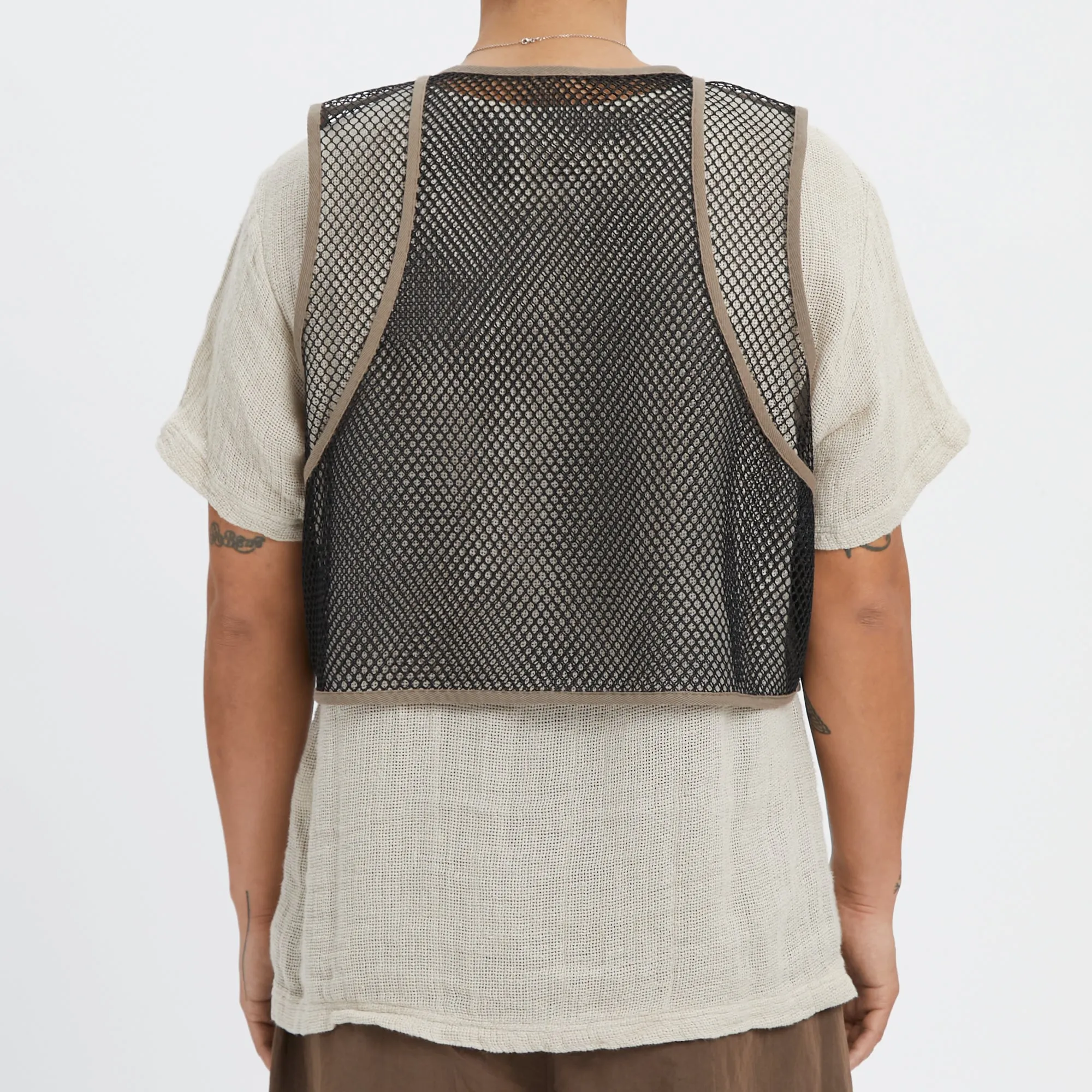 Trapper Vest - Black Mesh sold by S.K. Manor Hill product image thumbnail 5