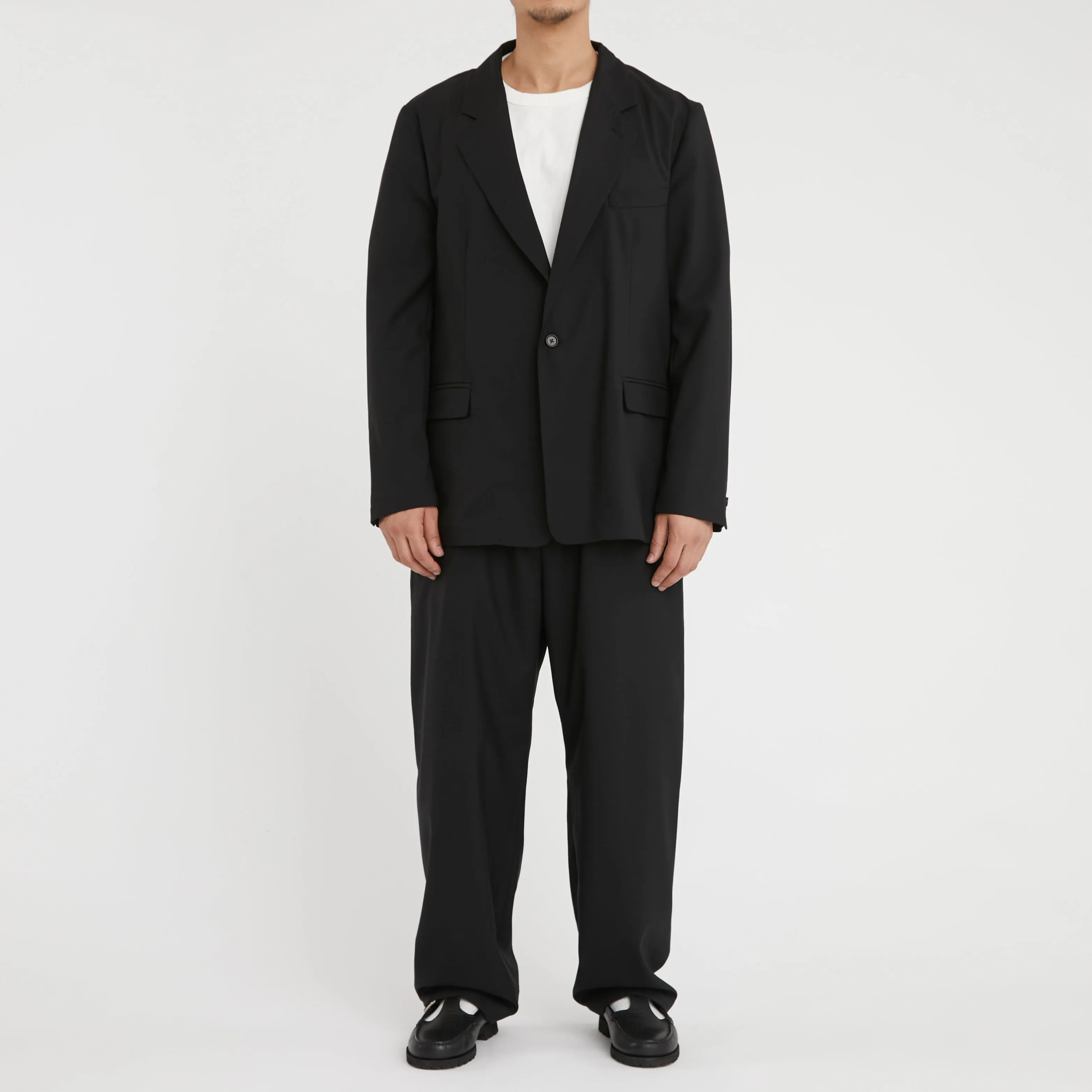 Julian Blazer - Black Tropical Wool sold by S.K. Manor Hill product image thumbnail 2