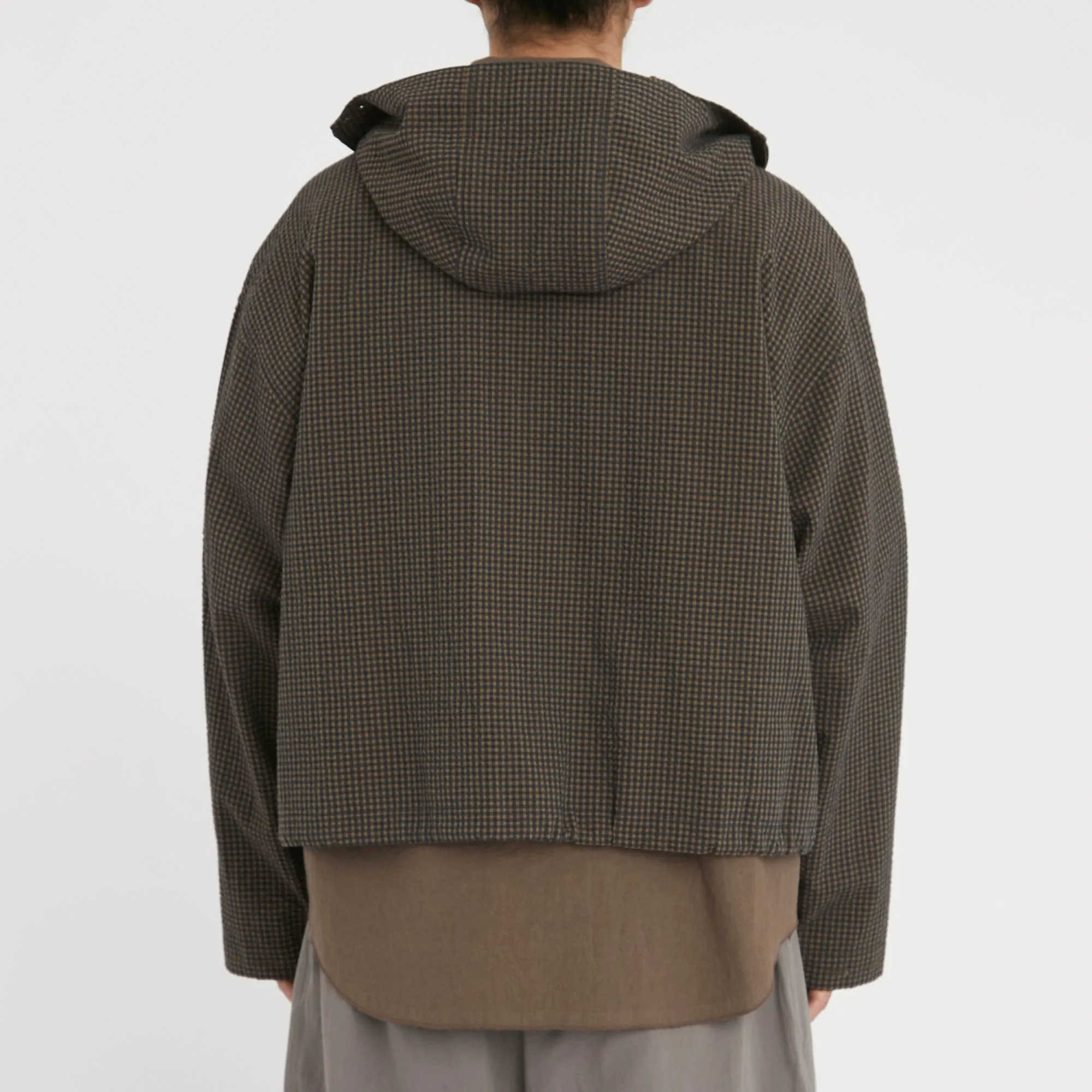 Ridge Jacket - Navy/Tan/Green Dobby Plaid Organic Cotton sold by S.K. Manor Hill product image thumbnail 5