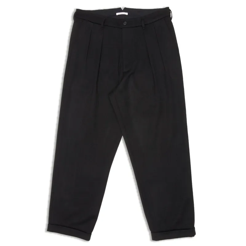 Emilian Pant - Black Wool made by S.K. Manor Hill