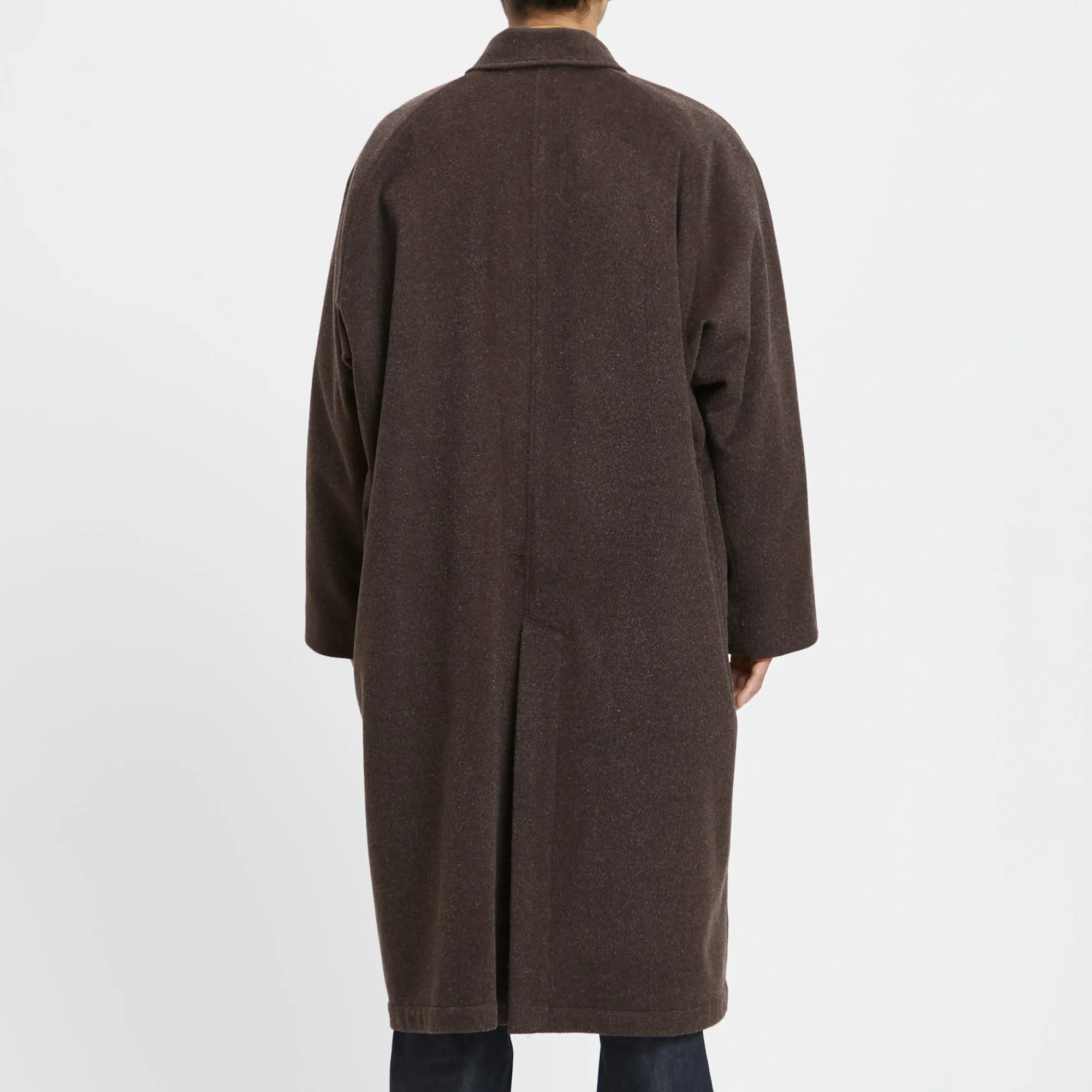 Town Trench Coat - Brown Wool/Mohair sold by S.K. Manor Hill product image thumbnail 5
