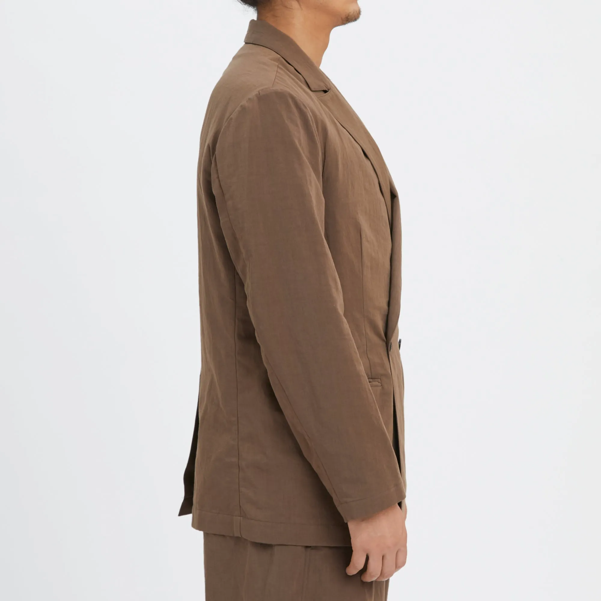 Darwin Blazer - Brown Linen / Cotton / Nylon sold by S.K. Manor Hill product image thumbnail 5