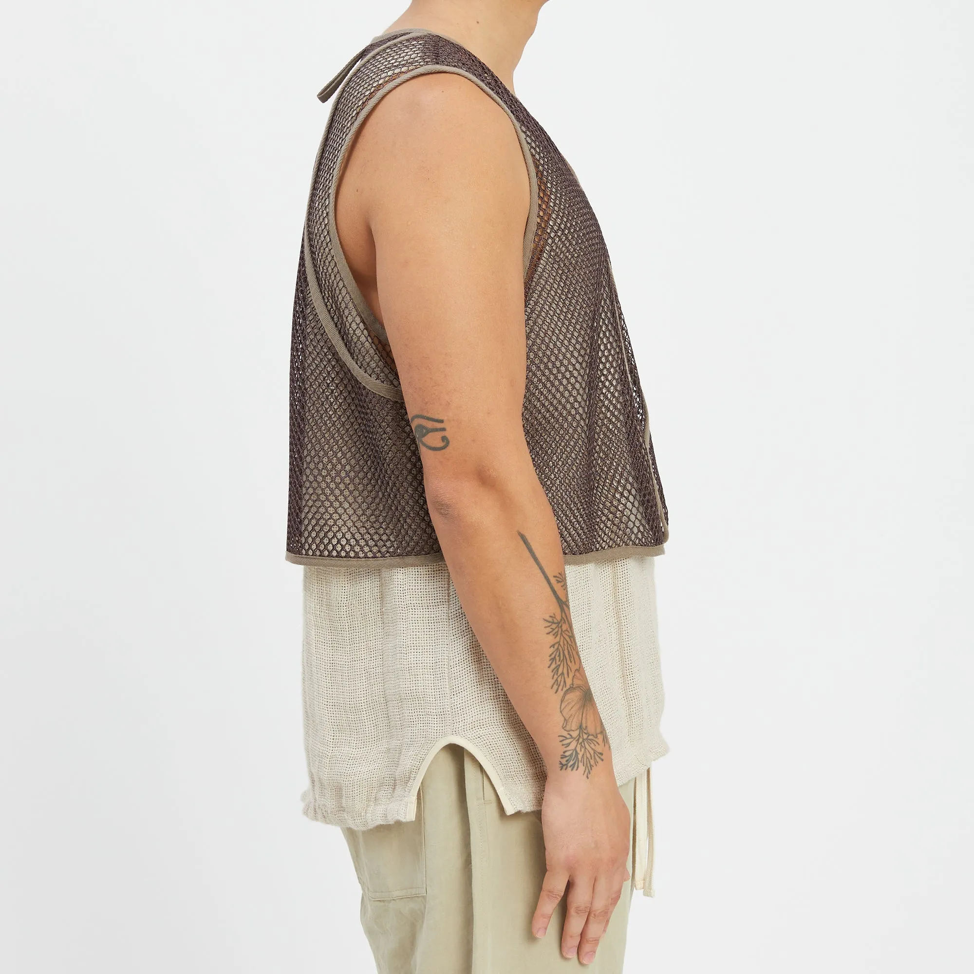 Trapper Vest - Brown Mesh sold by S.K. Manor Hill product image thumbnail 4