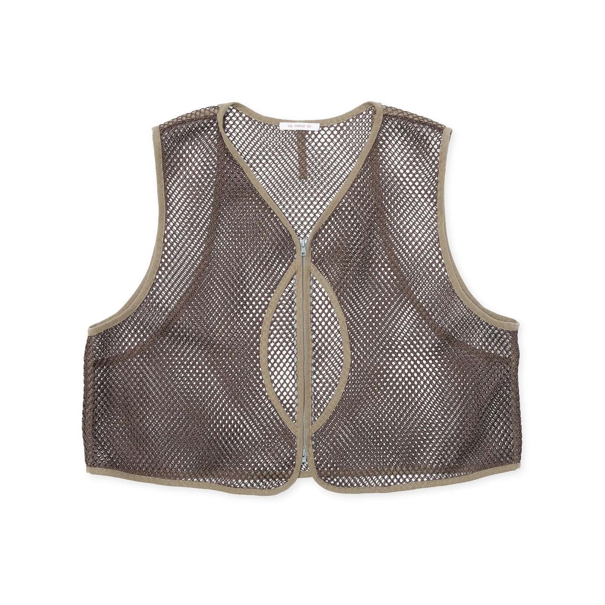 Trapper Vest - Brown Mesh sold by S.K. Manor Hill