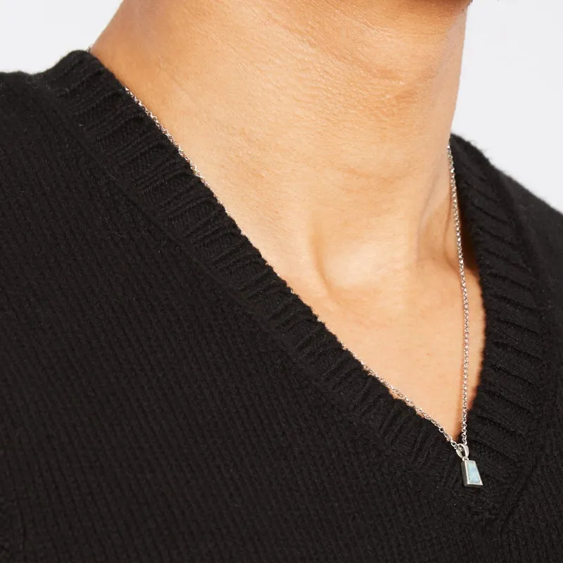 Opal Pendant Sterling Silver Necklace sold by S.K. Manor Hill product image thumbnail 5