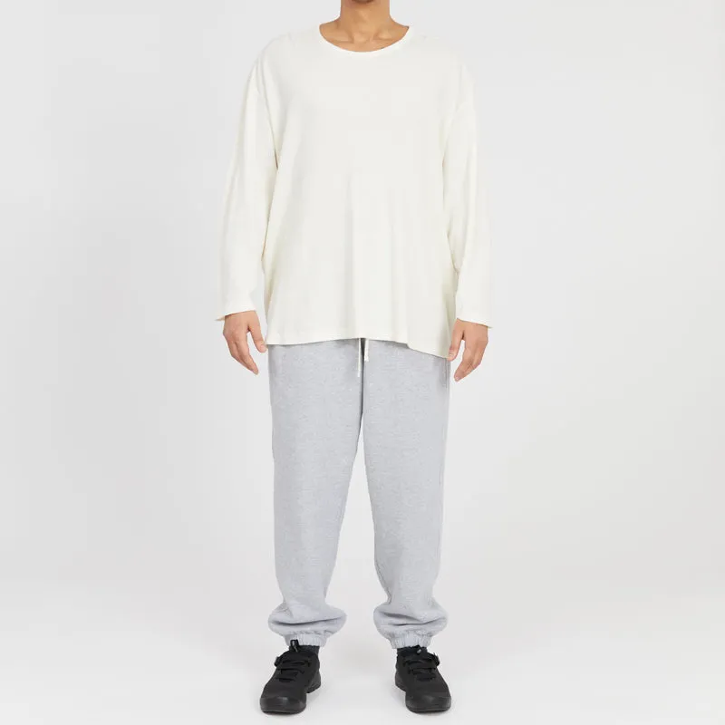 Waffle Thermal Long Sleeve T-Shirt - Natural Cotton sold by S.K. Manor Hill product image thumbnail 2